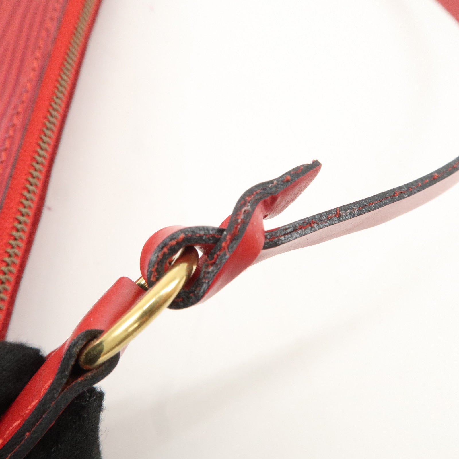 Louis Vuitton Epi Pochette Accessoire Hand Bag Red M40776 Used