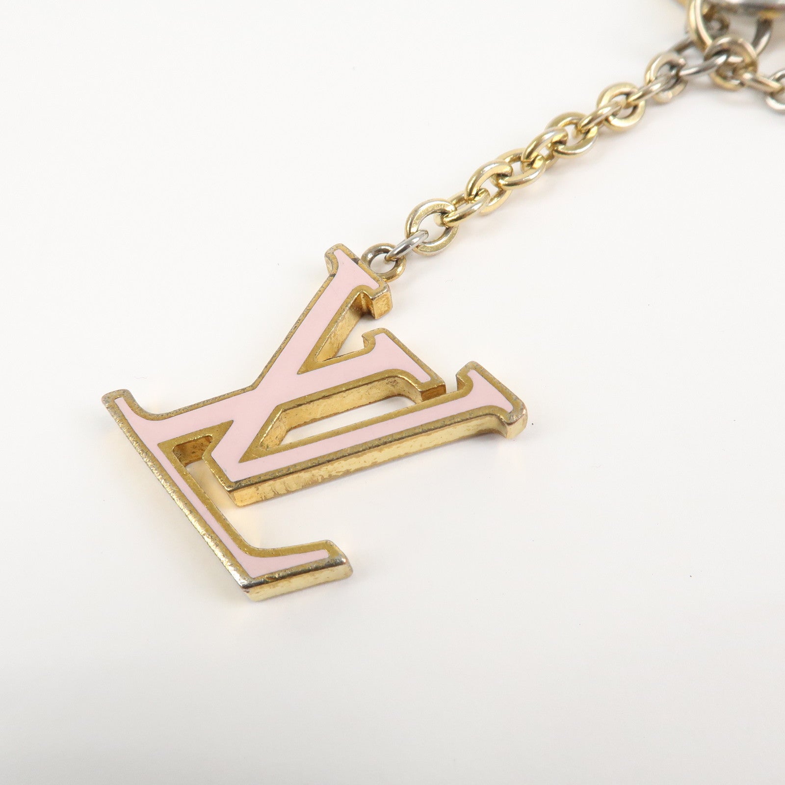 Louis Vuitton Porte Cles Spring Street Bag Charm Gold M69008 Used