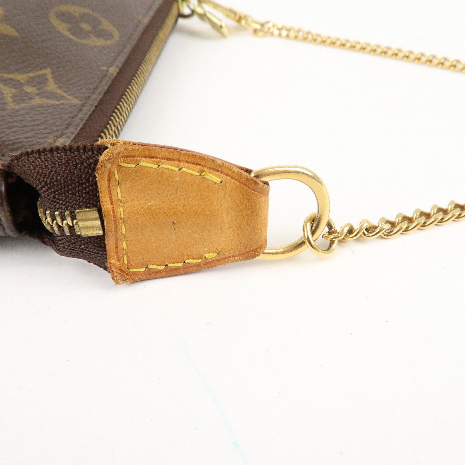 Louis Vuitton Monogram Mini Pochette Accessoires Pouch M58009 Used