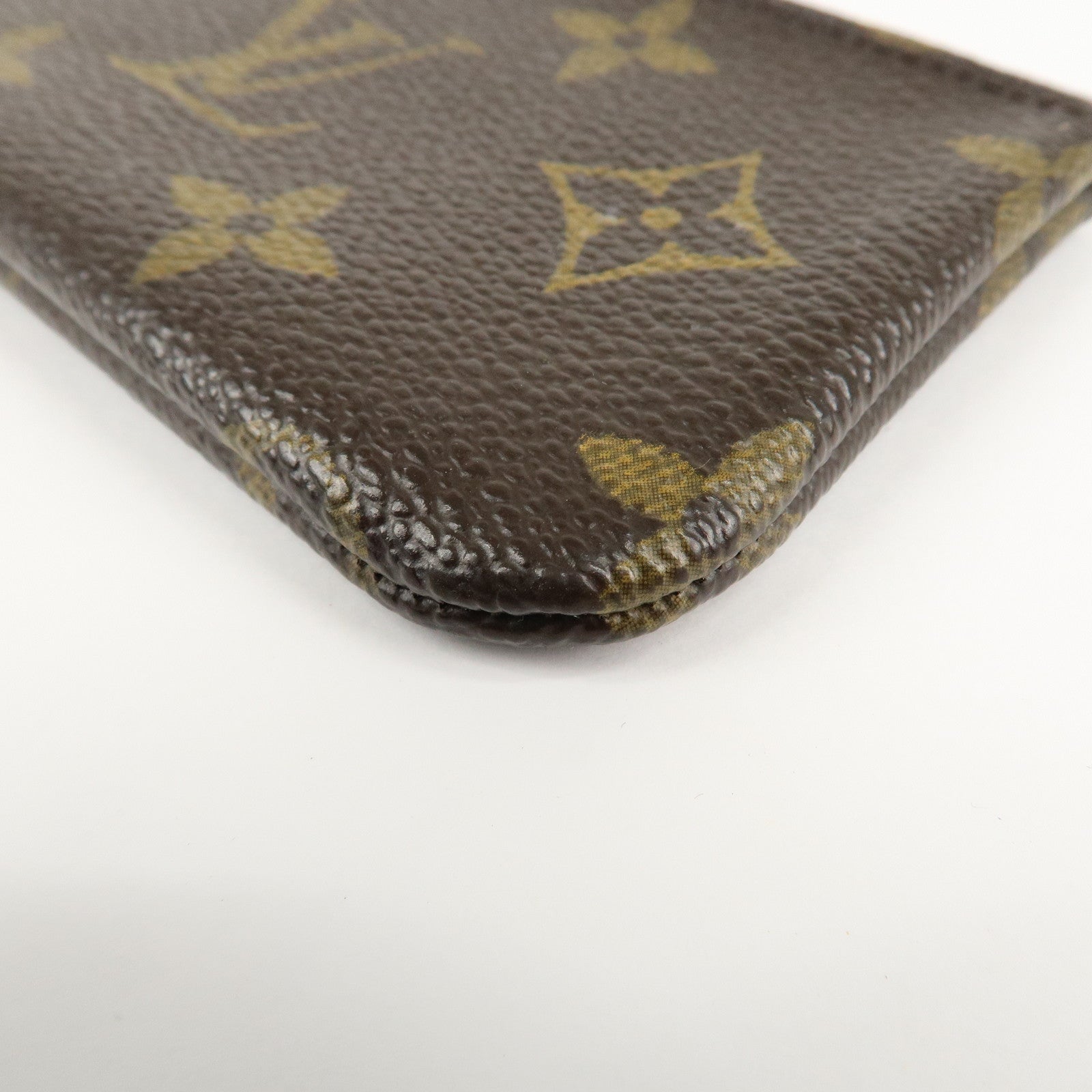 Louis Vuitton Monogram Pochette Cles Coin Case Key Case M62650 Used