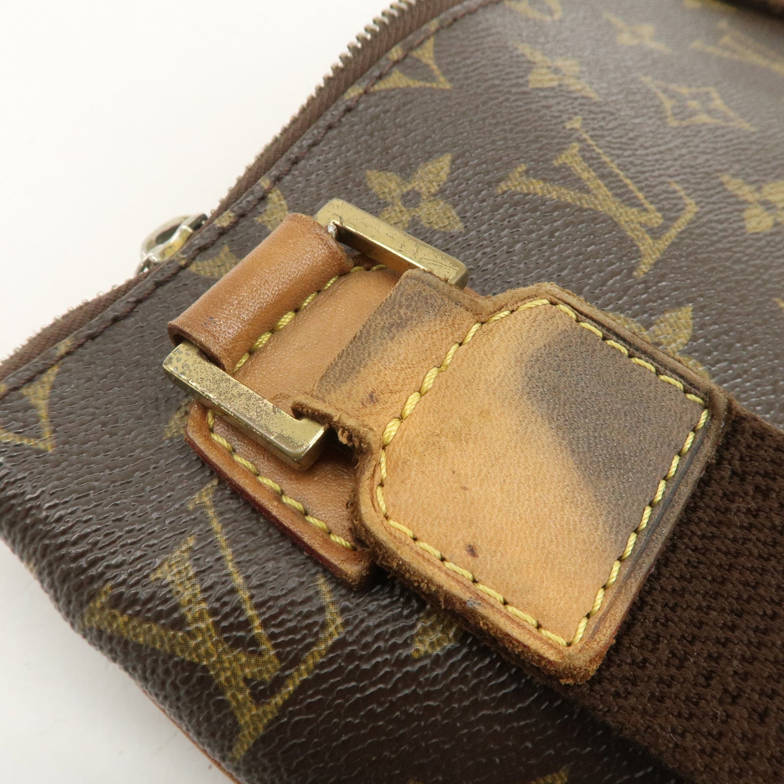 Louis Vuitton Monogram Pochette Bosphore Shoulder Bag M40044 Used
