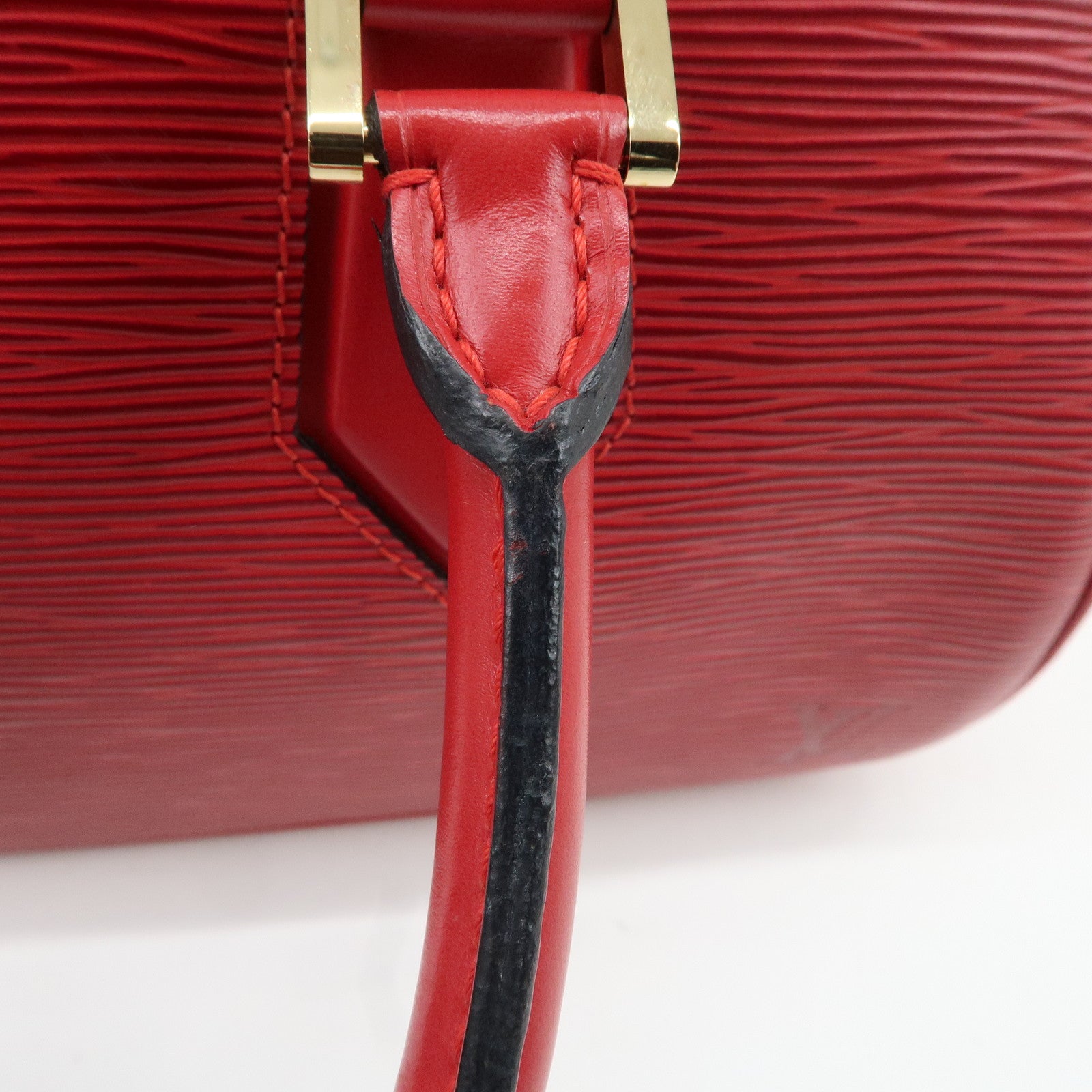 Louis Vuitton Epi Jasmine Hand Bag Castilian Red M52087 Used