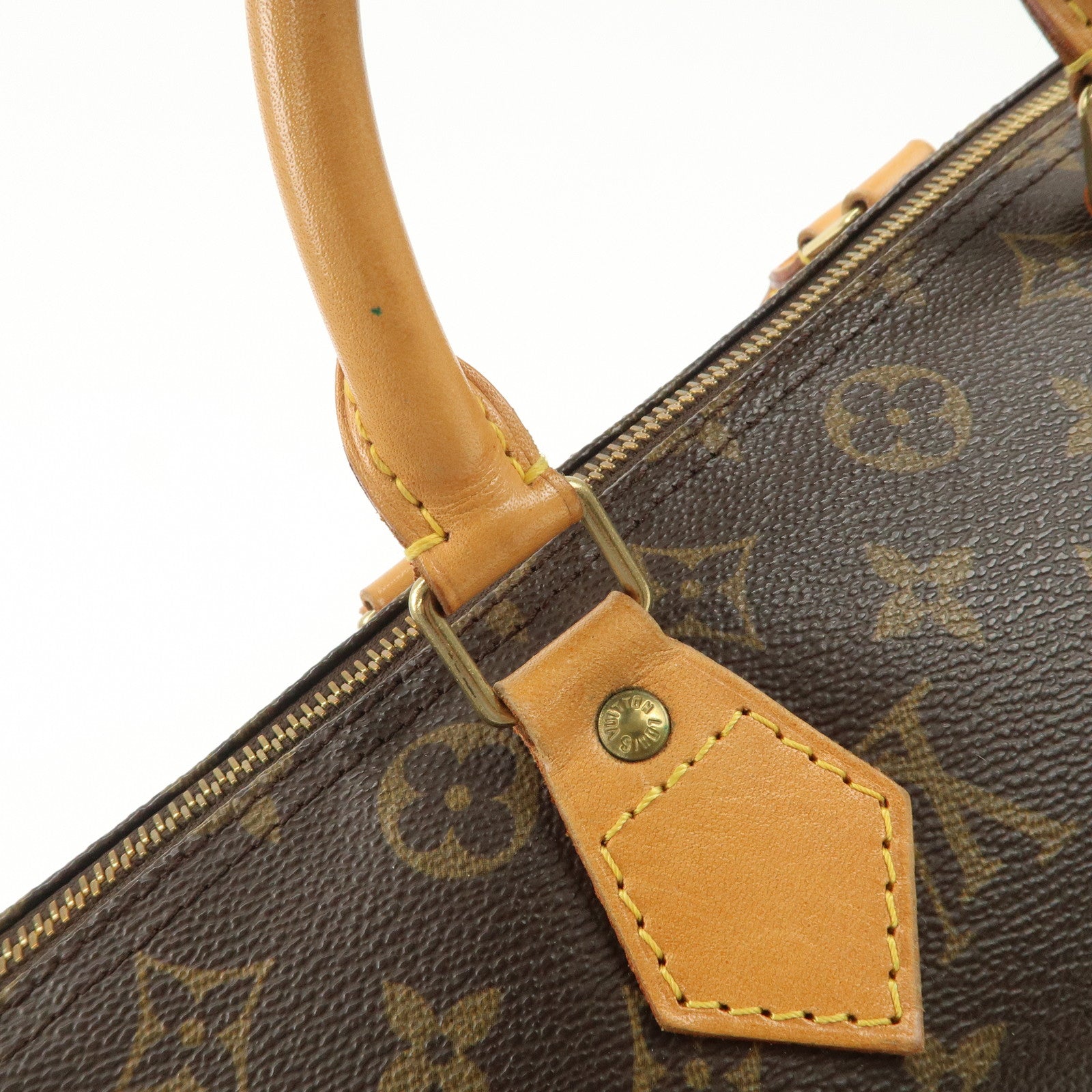 Louis Vuitton Monogram Speedy 30 Hand Bag Boston Bag M41526 Used