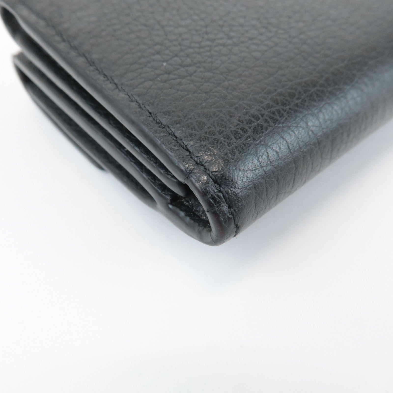 Louis Vuitton Lock Me Portefeuille Lock Mini Wallet Noir M63921 Used