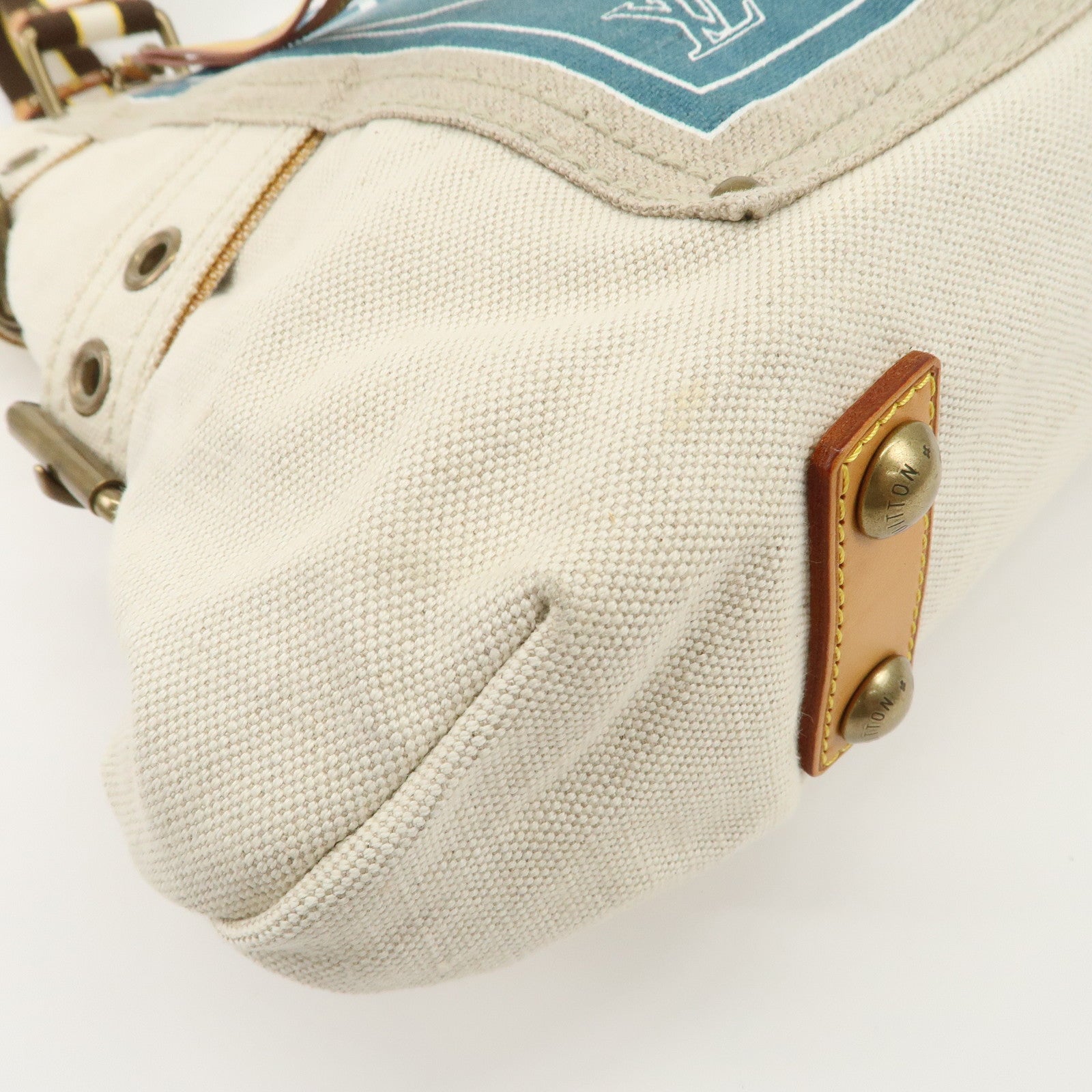 Louis Vuitton Cruise Line Globe Shopper MM Shoulder Bag M95114 Used