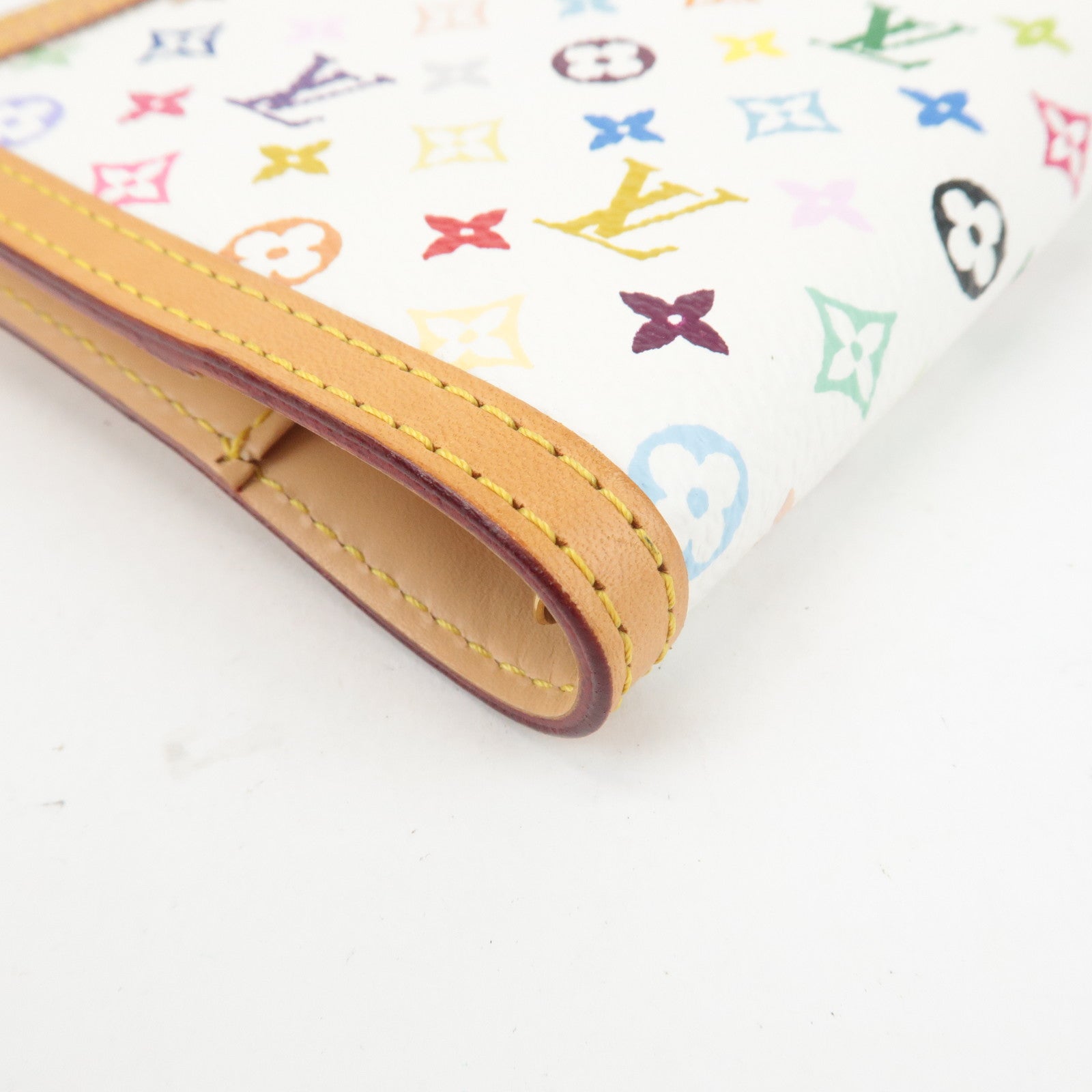 Louis Vuitton Monogram Multi Color Agenda PM Planner Cover R20896 Used