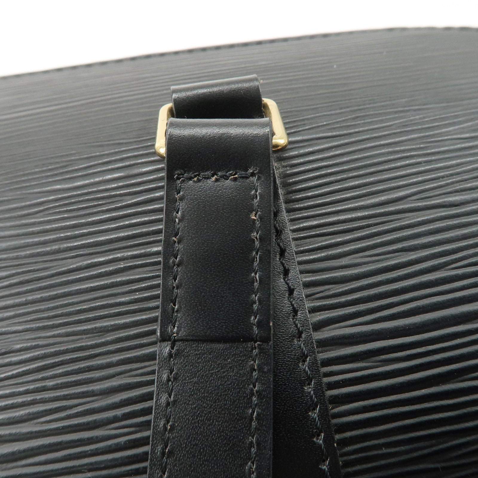 Louis Vuitton Epi Soufflot Hand Bag Noir Black M52862 Used