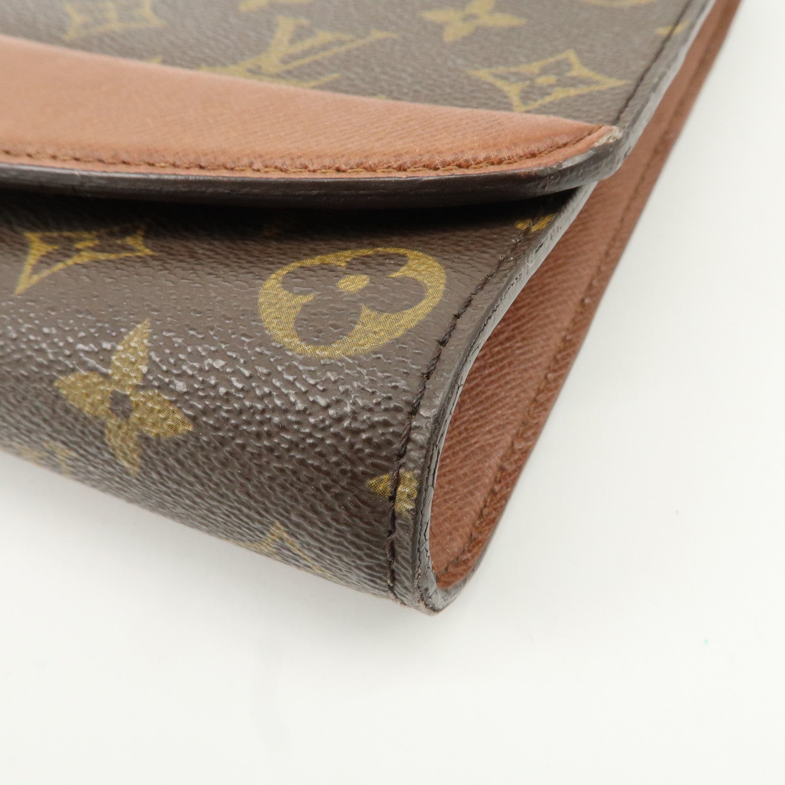 Louis Vuitton Monogram Bordeaux Shoulder Bag Hand Bag M51798 Used