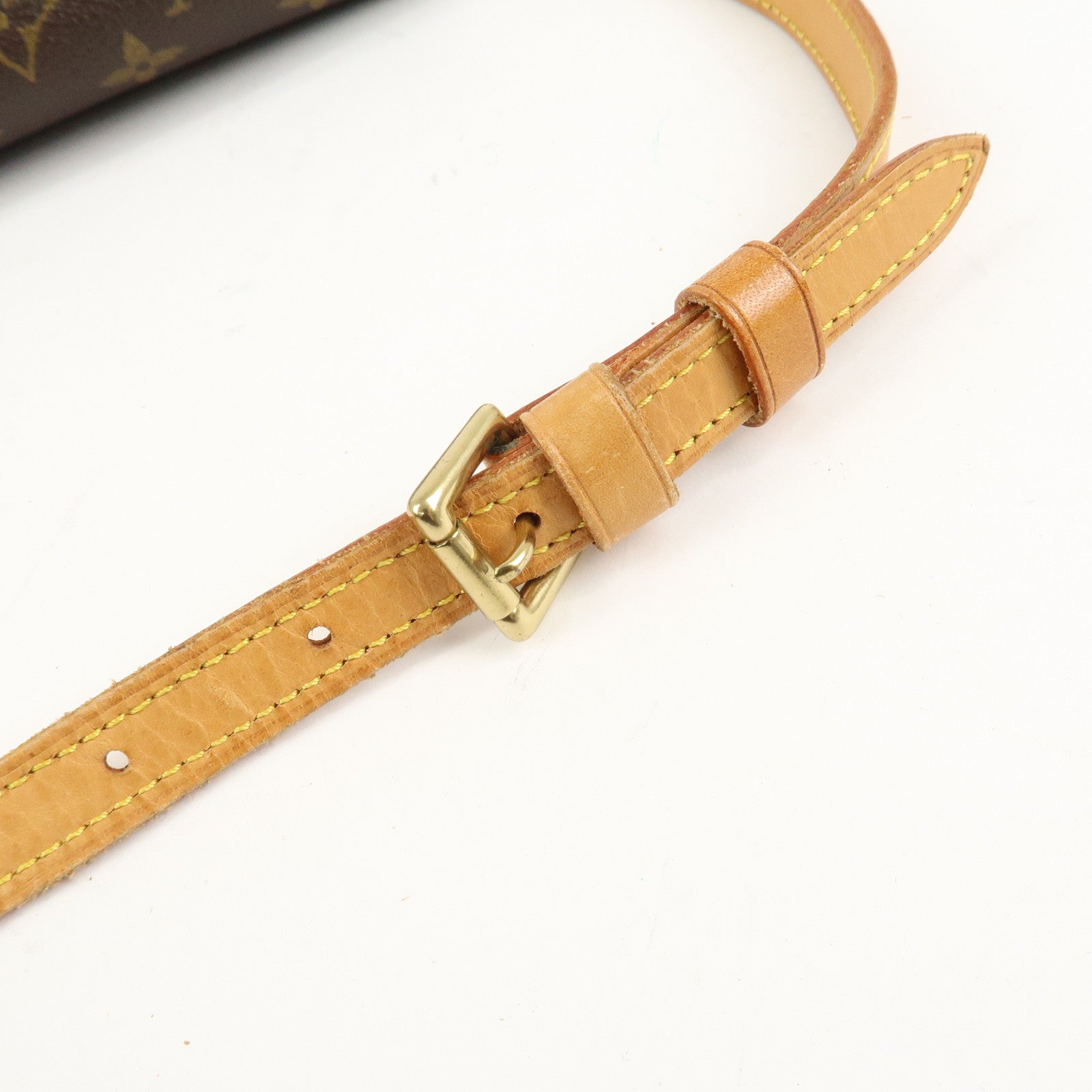 Louis Vuitton Monogram Mini Saint Cloud Shoulder Bag M51244 Used