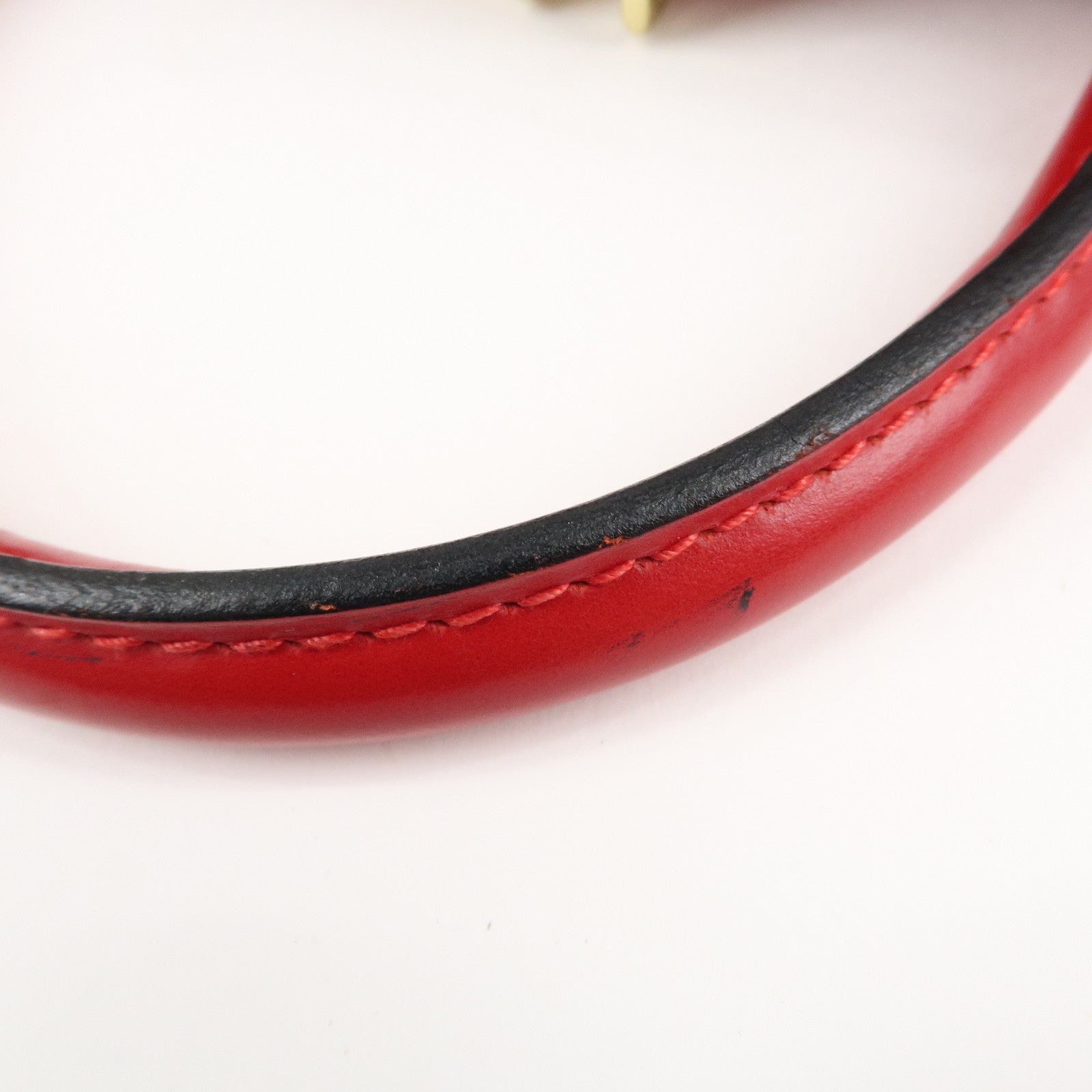 Louis Vuitton Epi Jasmine Hand Bag Castilian Red M52087 Used