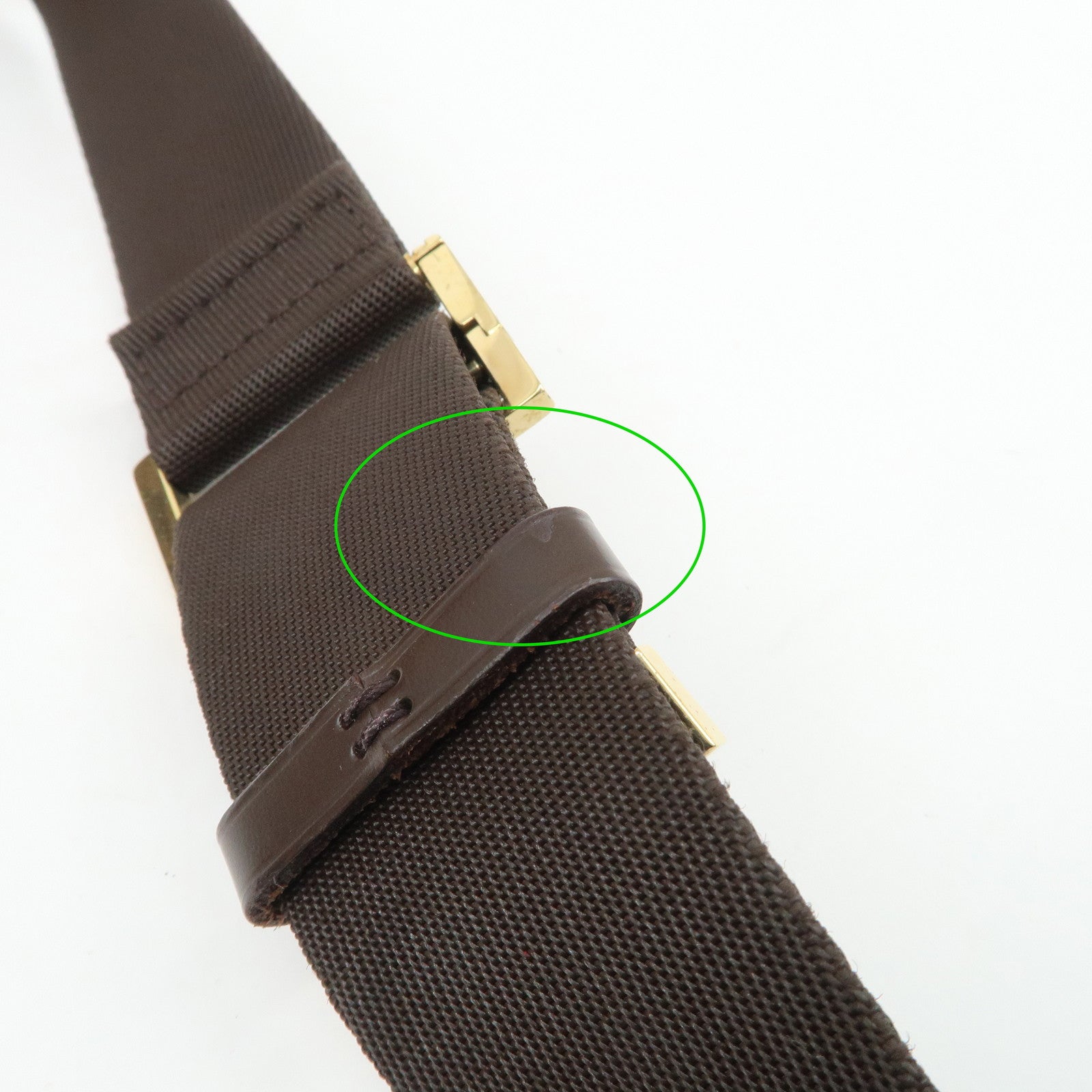 Louis Vuitton Damier Geronimos Body Bag Waist Bag N51994 Used