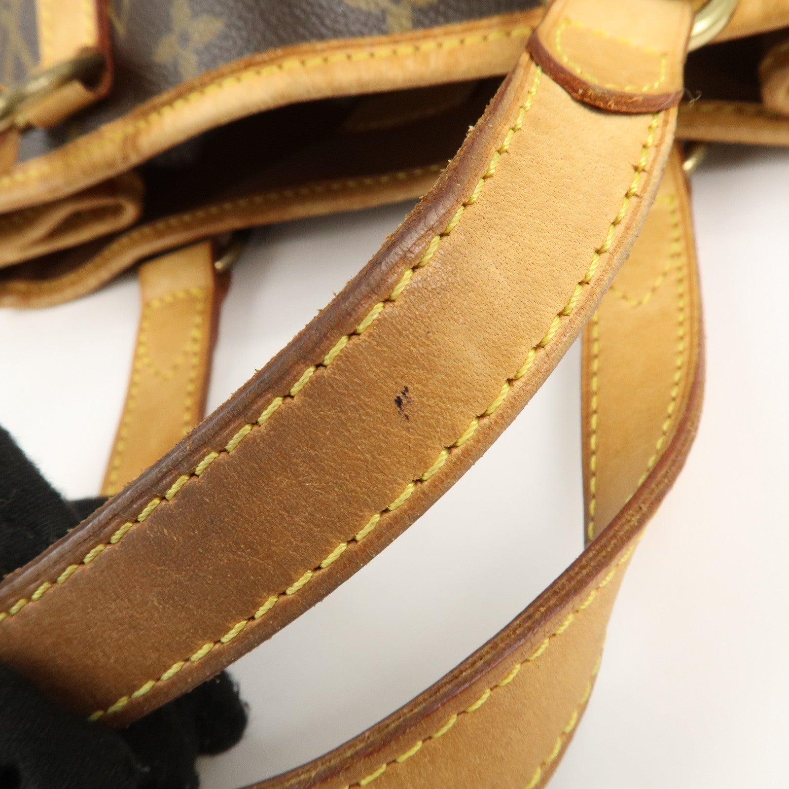 Louis Vuitton Monogram Batignolles Tote Bag Hand Bag M51156 Used