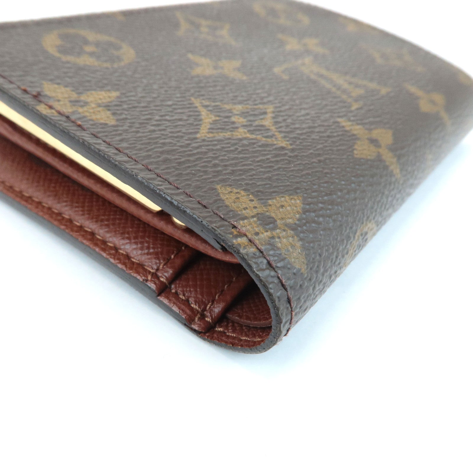 Louis Vuitton Monogram Porte Monnaie Billets Viennois M61663 Used