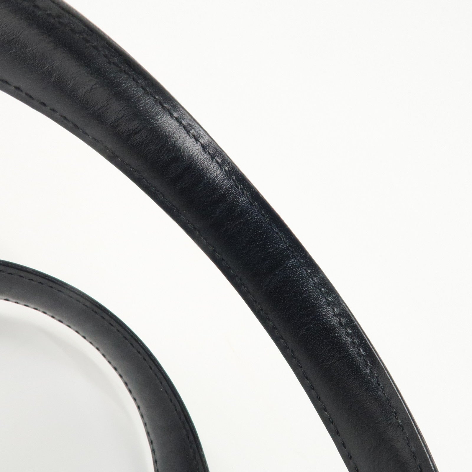 CHANEL New Travel Line Nylon Jacquard Leather Tote Bag MM Black A15991 Used