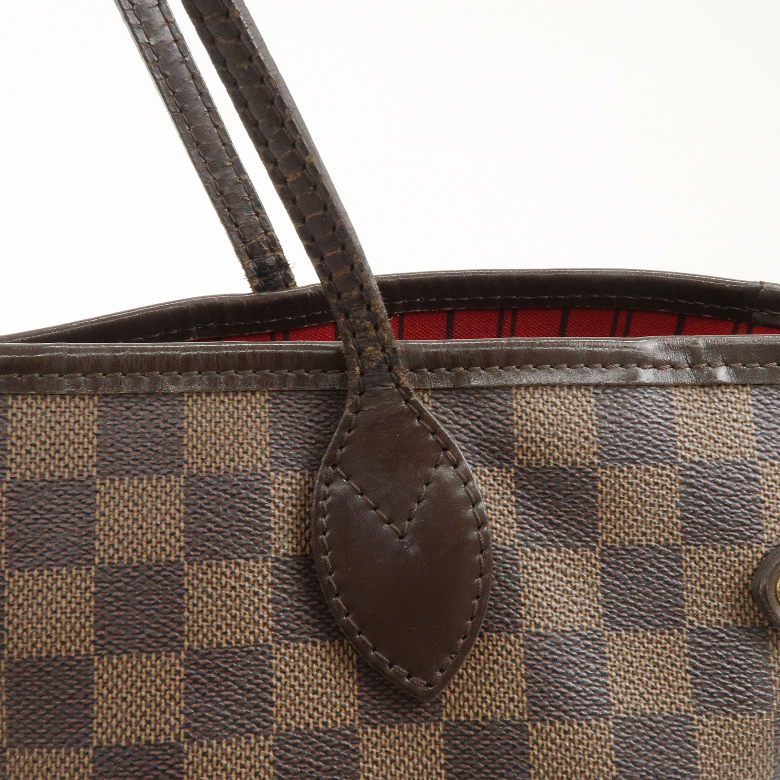 Louis Vuitton Damier Neverfull MM Tote Bag Shoulder Bag N51105 Used
