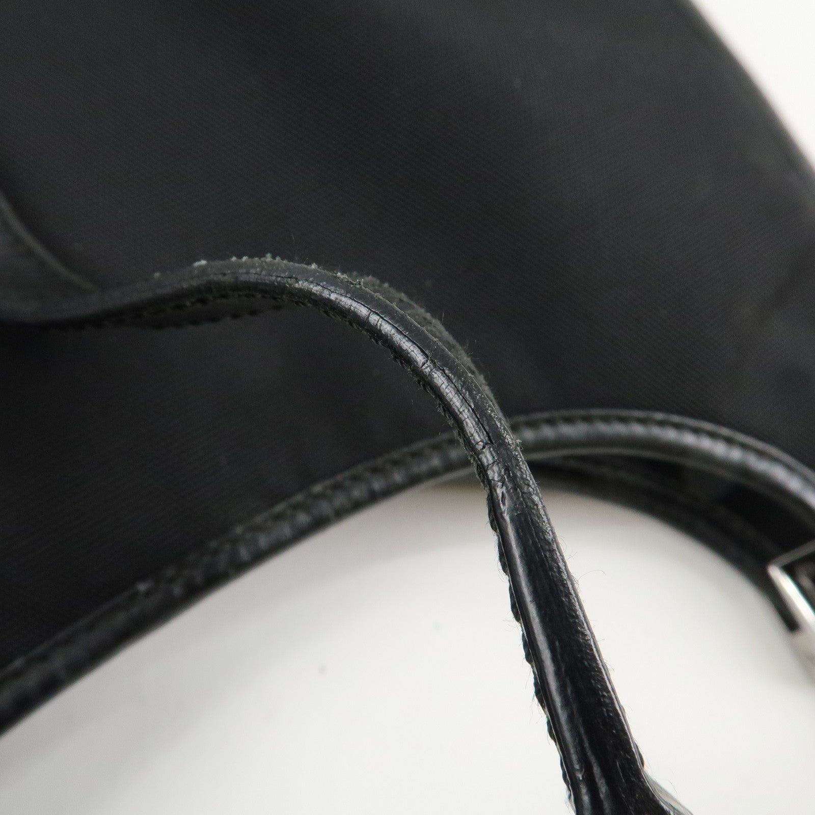 GUCCI Jackie GG Canvas Leather Shoulder Bag Black 002.1068 Used