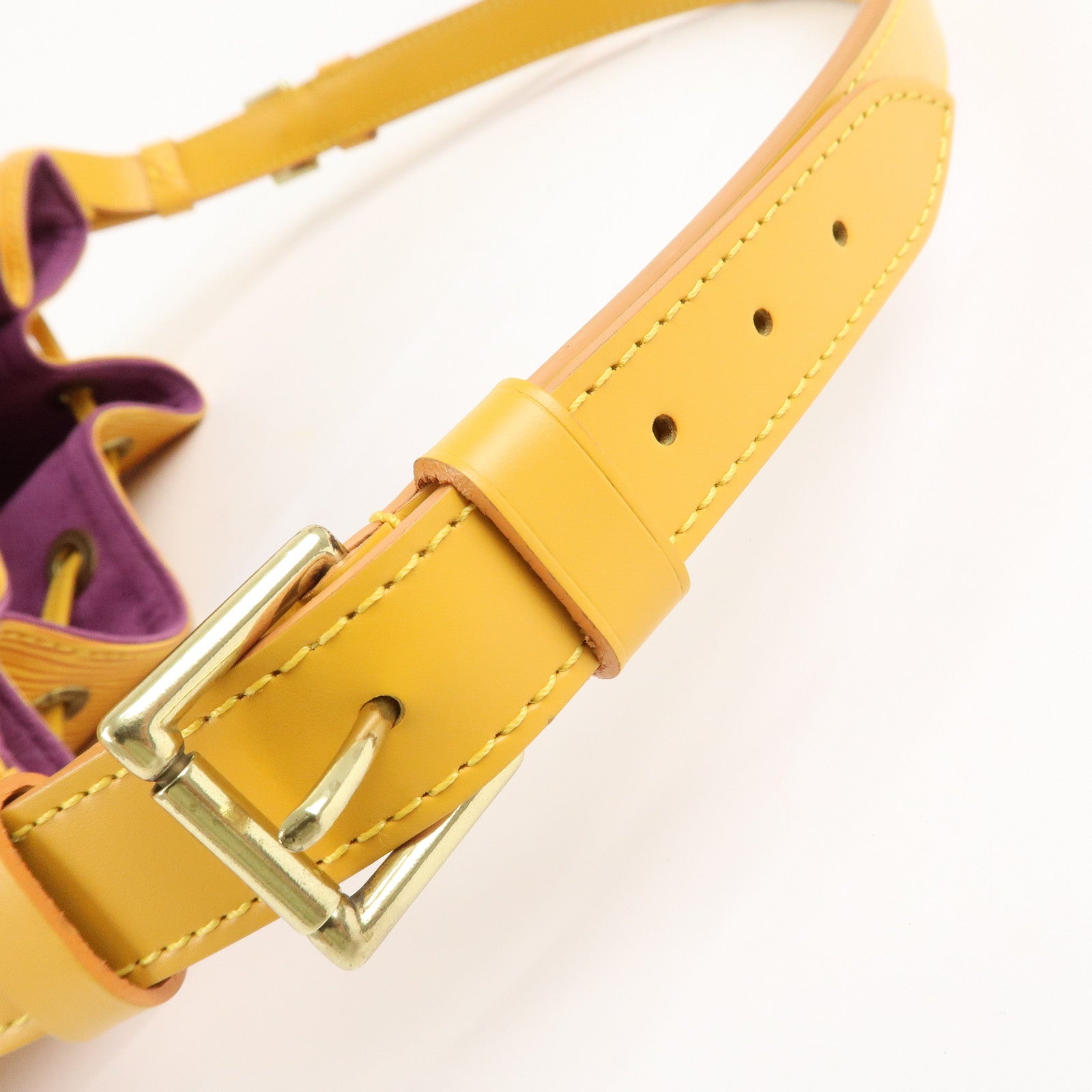 Louis Vuitton Epi Petit Noe Shoulder Bag Tassili Yellow M44109 Used