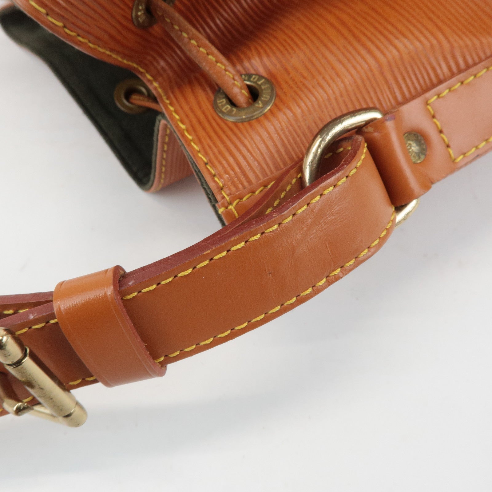 Louis Vuitton Epi Petit Noe Shoulder Bag Kenya Brown M44103 Used