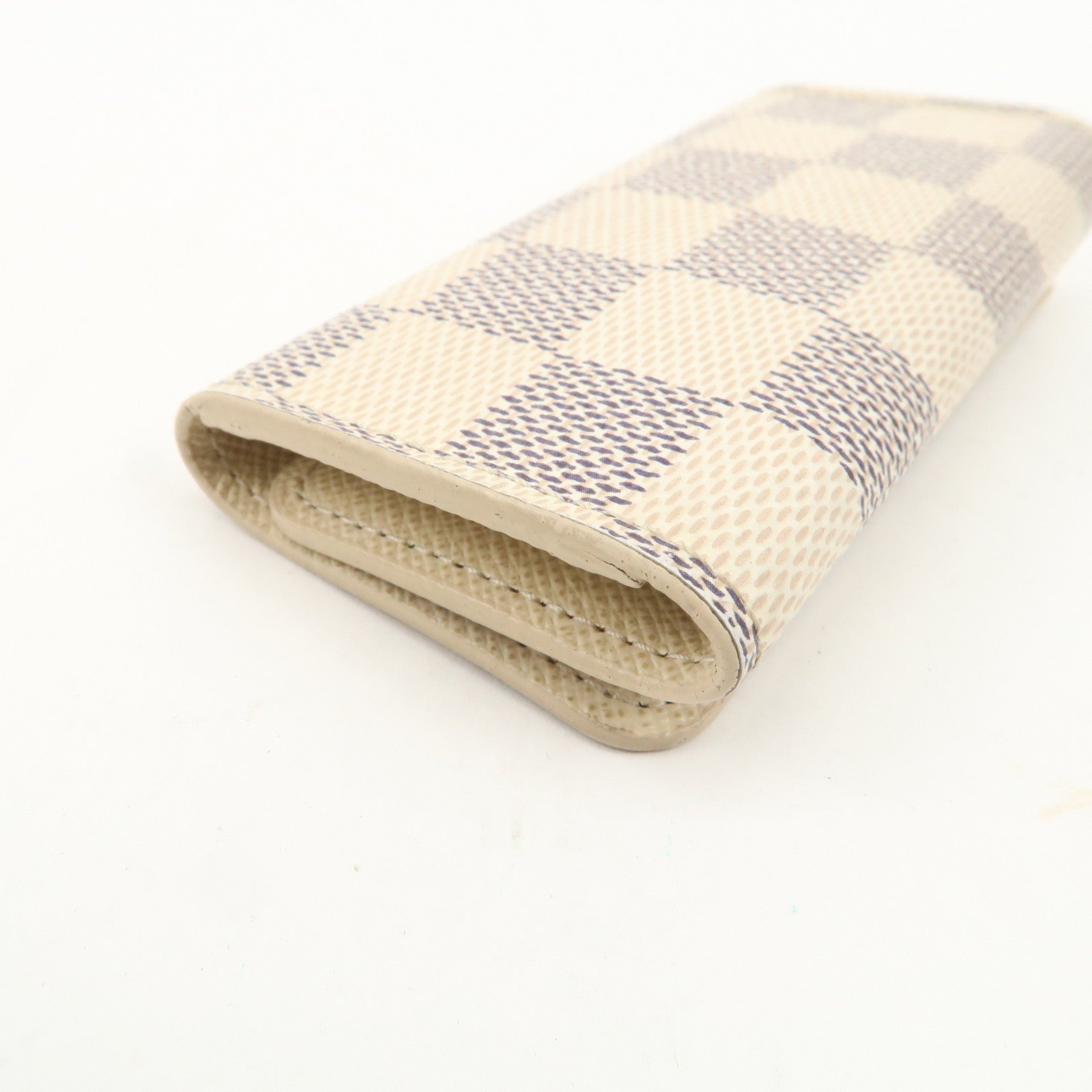 Louis Vuitton Damier Azur Multicle 4 Key Case N60386 Used