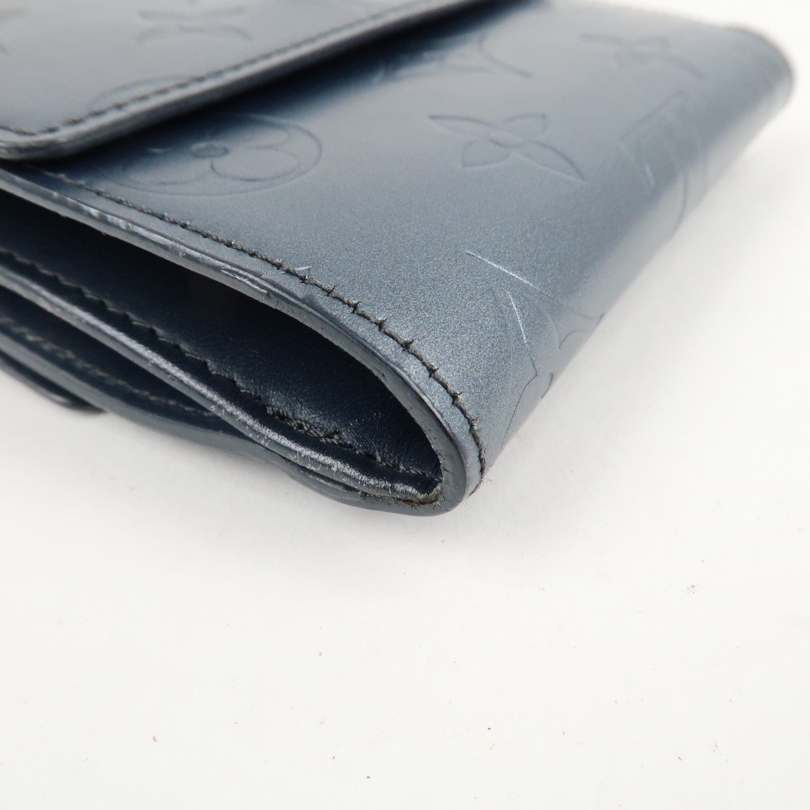 Louis Vuitton Monogram Matte Porte Monnaie Billets Credit M65115 Used