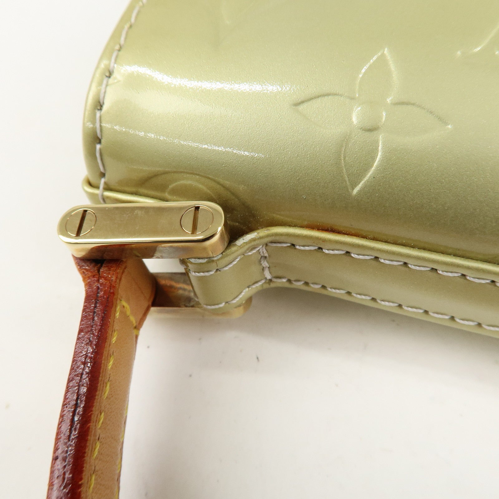 Louis Vuitton Monogram Vernis Spring Street Hand Bag M91029 Used