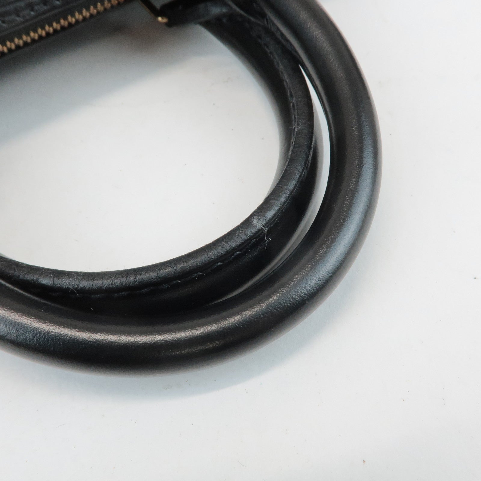 Louis Vuitton Epi Speedy 25 Boston Bag Hand Bag Noir M43012 Used