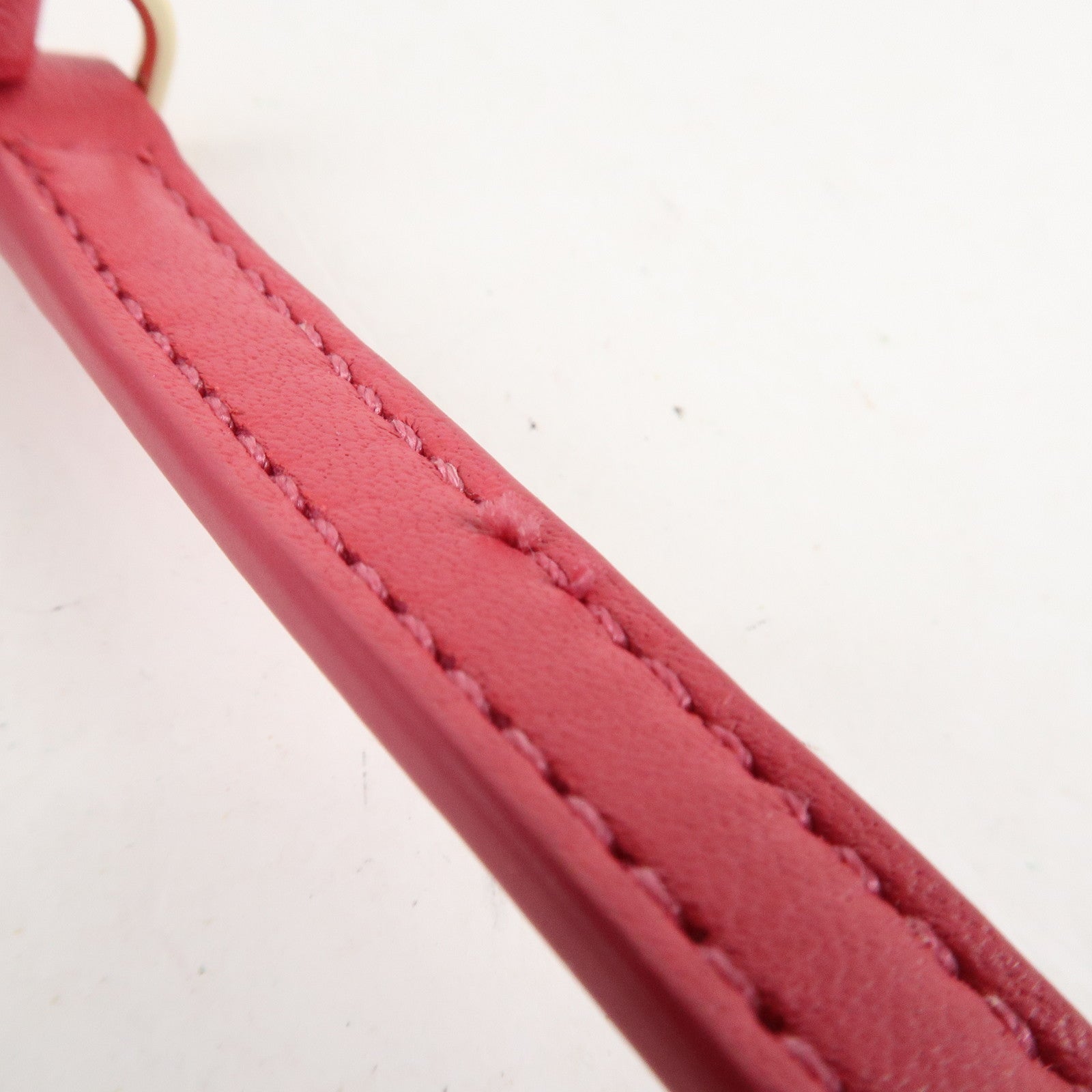 Tory Burch Leather Chain Shoulder Bag Hand Bag Pink Gold HDW Used