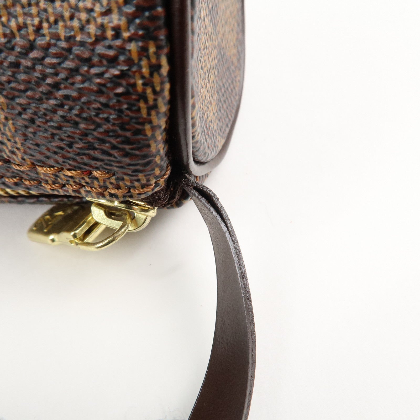 Louis Vuitton Damier Pouch for Papillon Bag Mini Bag Brown Used