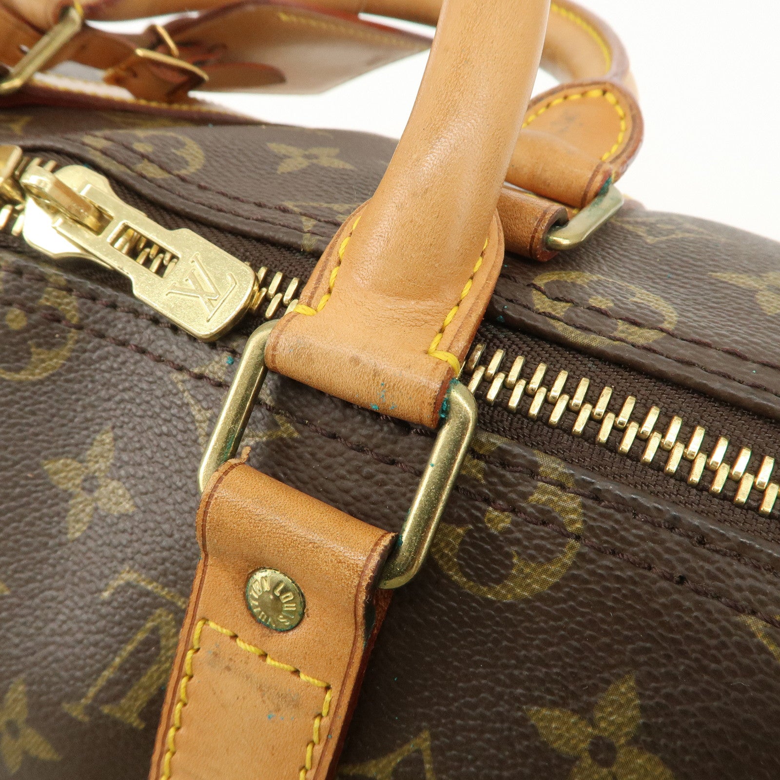 Louis Vuitton Monogram Keep All 45 Boston Bag M41428 Used