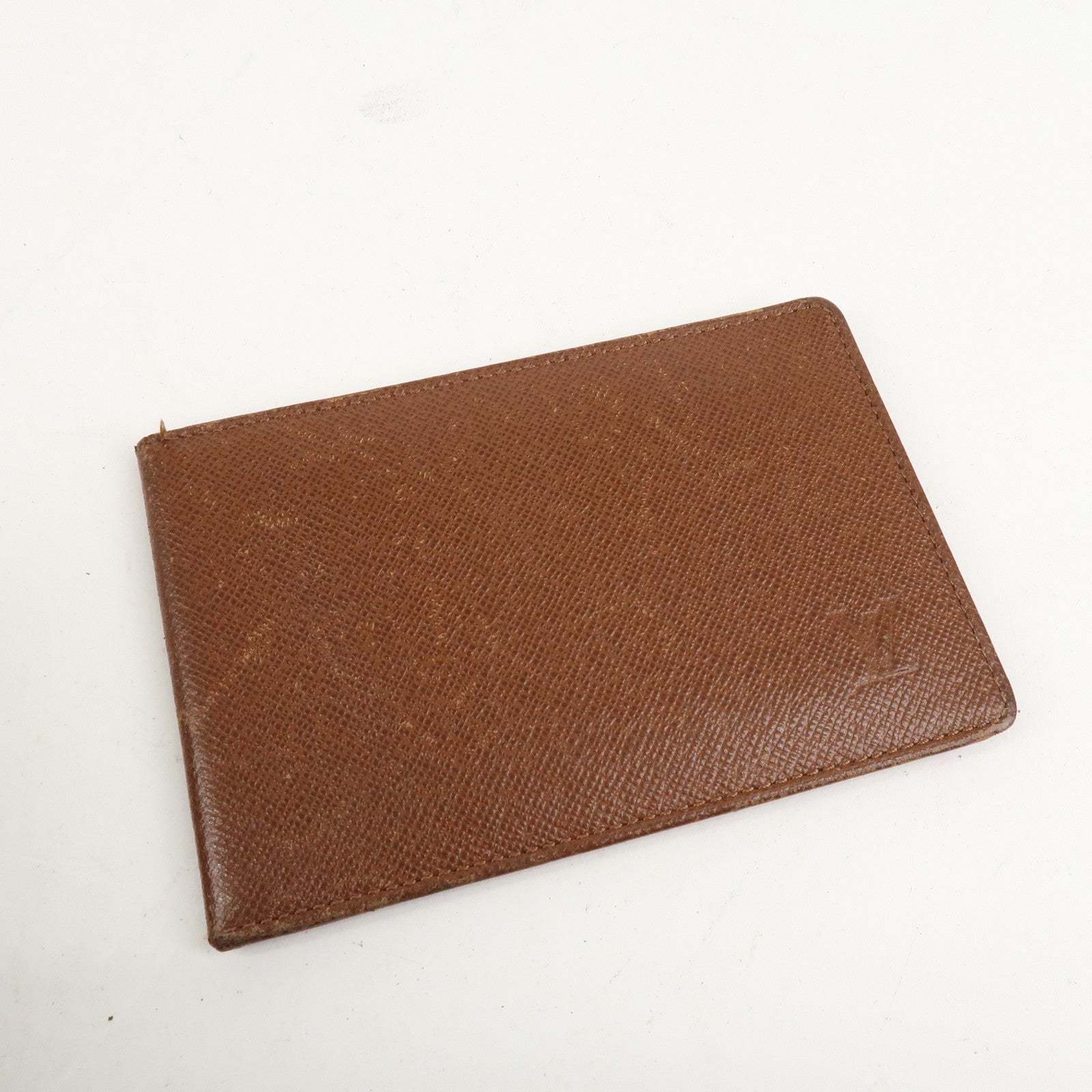 Louis Vuitton Monogram Set of 2 Bi-fold Wallet Brown M61202 Used