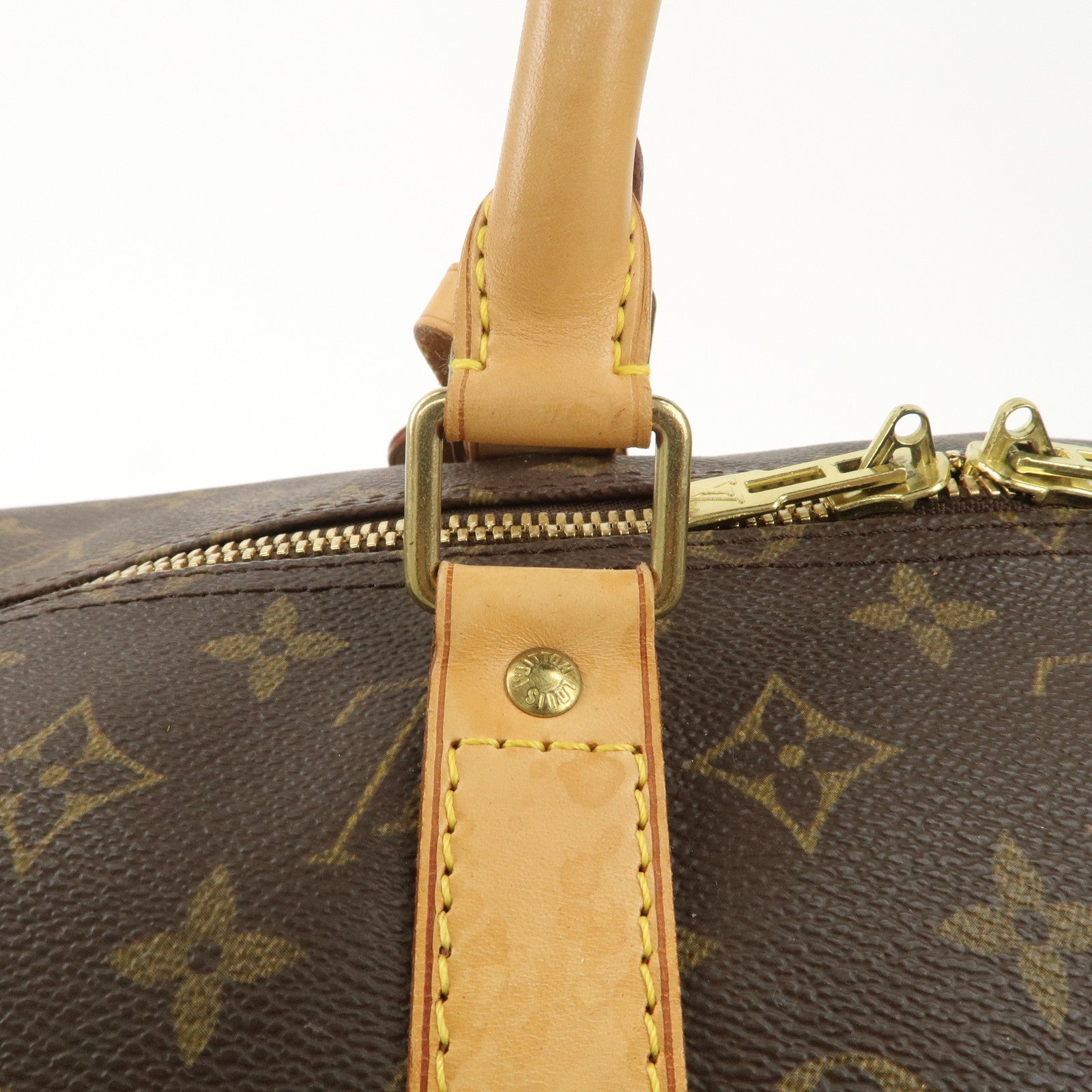 Louis Vuitton Monogram Keep All 55 Boston Bag Travel Bag M41424 Used