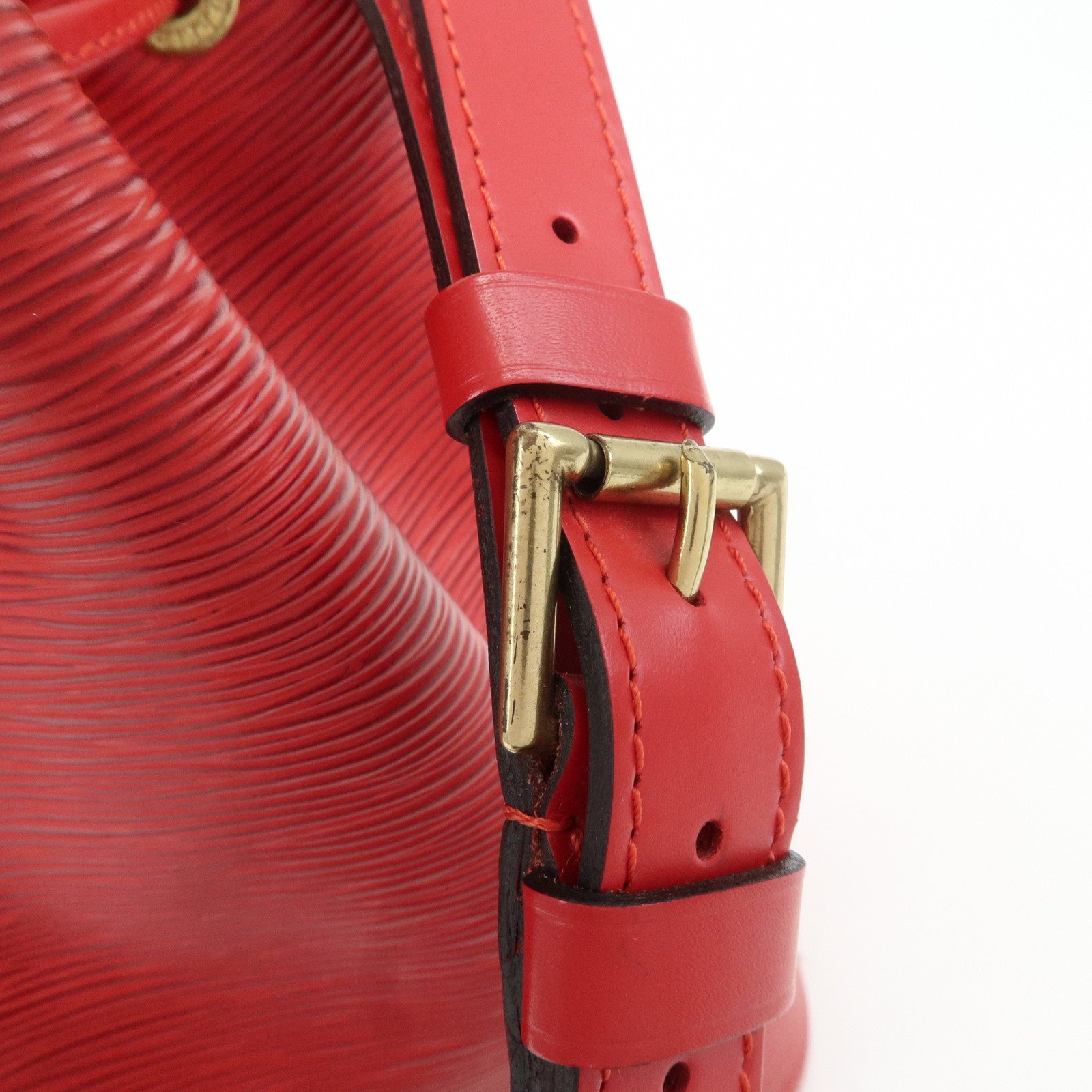 Louis Vuitton Epi Petit Noe Shoulder Bag Castilian Red M59017 Used