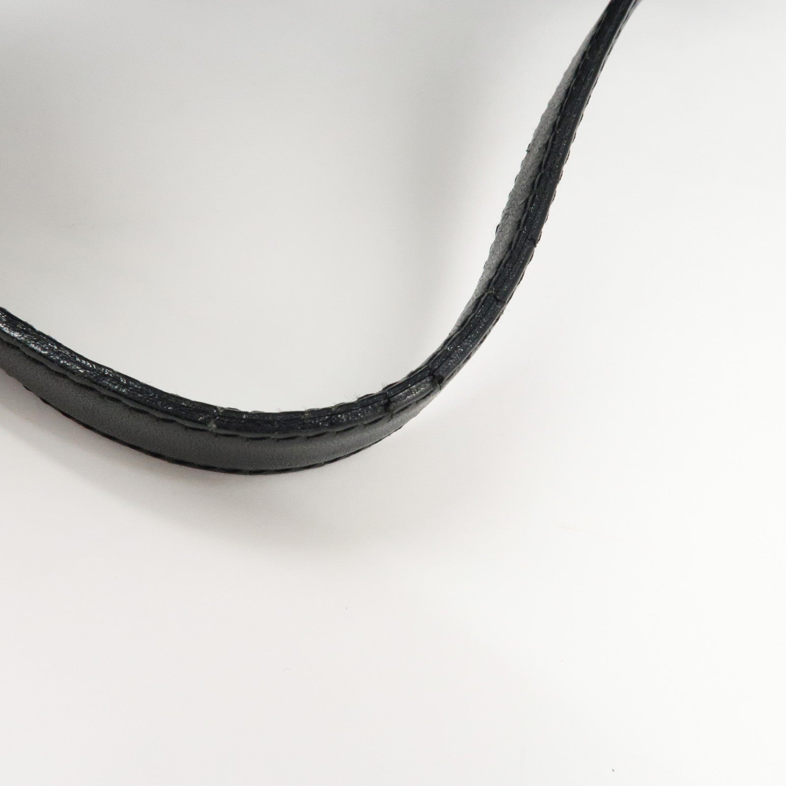 CHANEL New Travel Line Nylon Jacquard Leather Vanity Bag A15829 Used