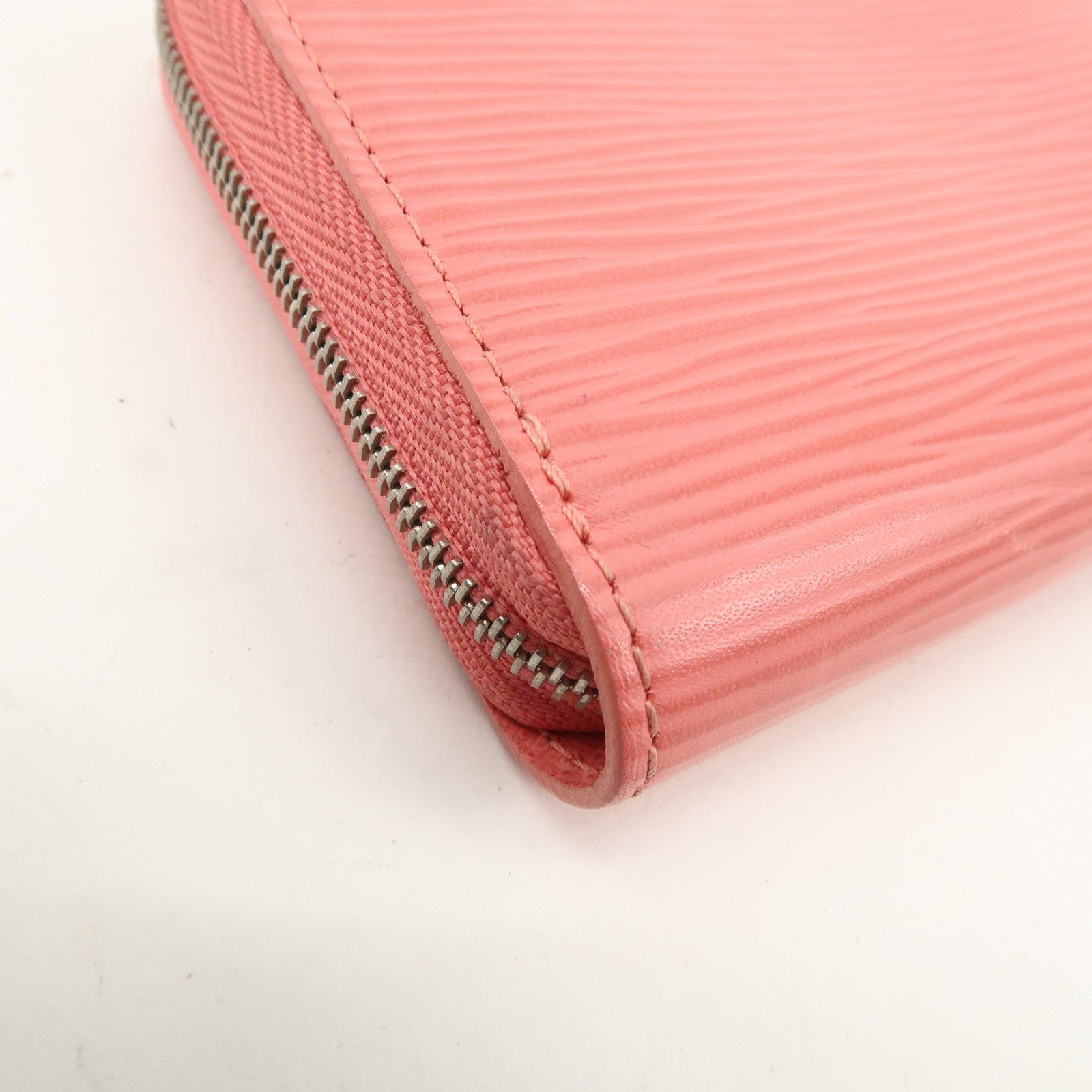 Louis Vuitton Epi Leather Zippy Coin Purse Corail M60593 Used