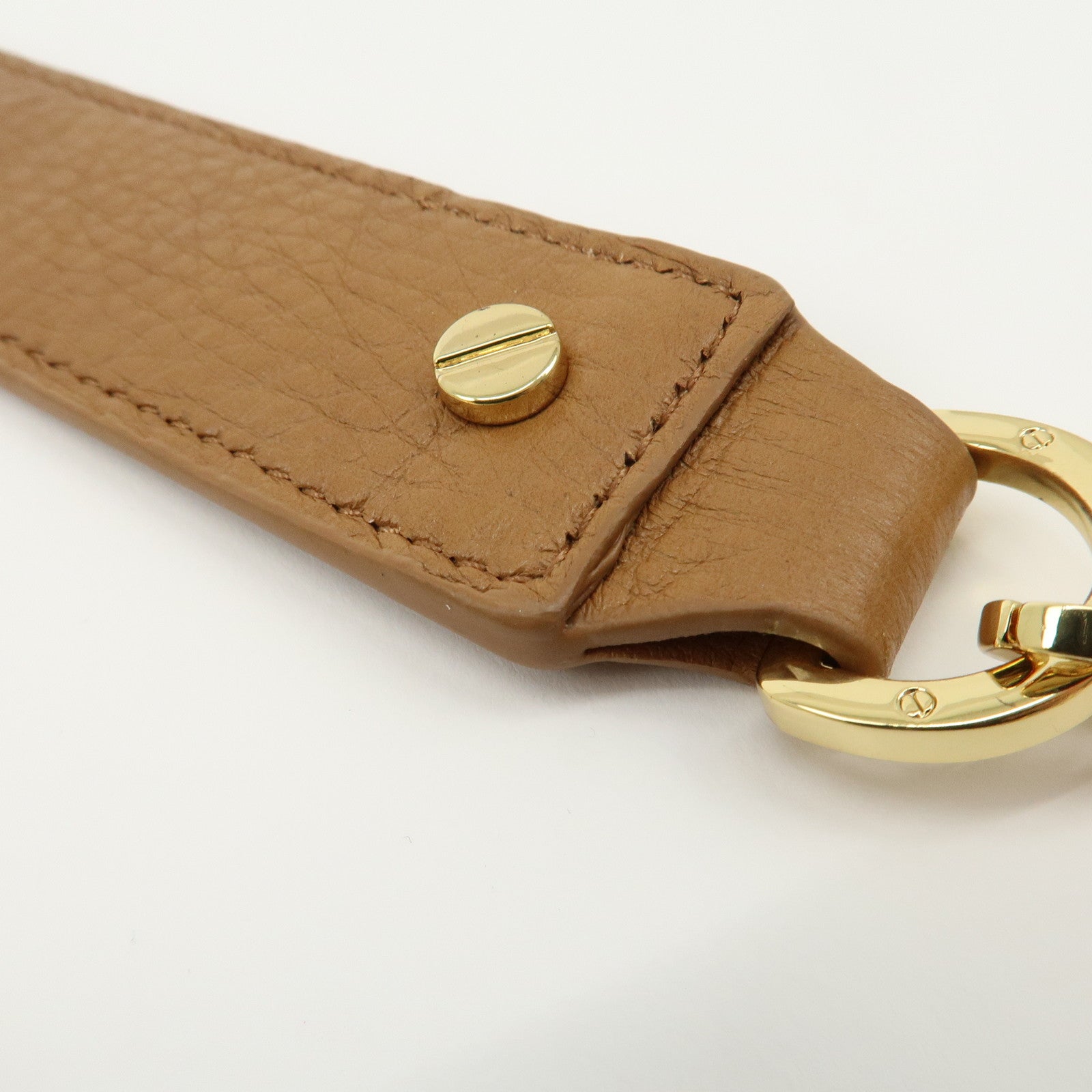 Tory Burch Leather Chain Shoulder Bag Hand Bag Light Brown Used