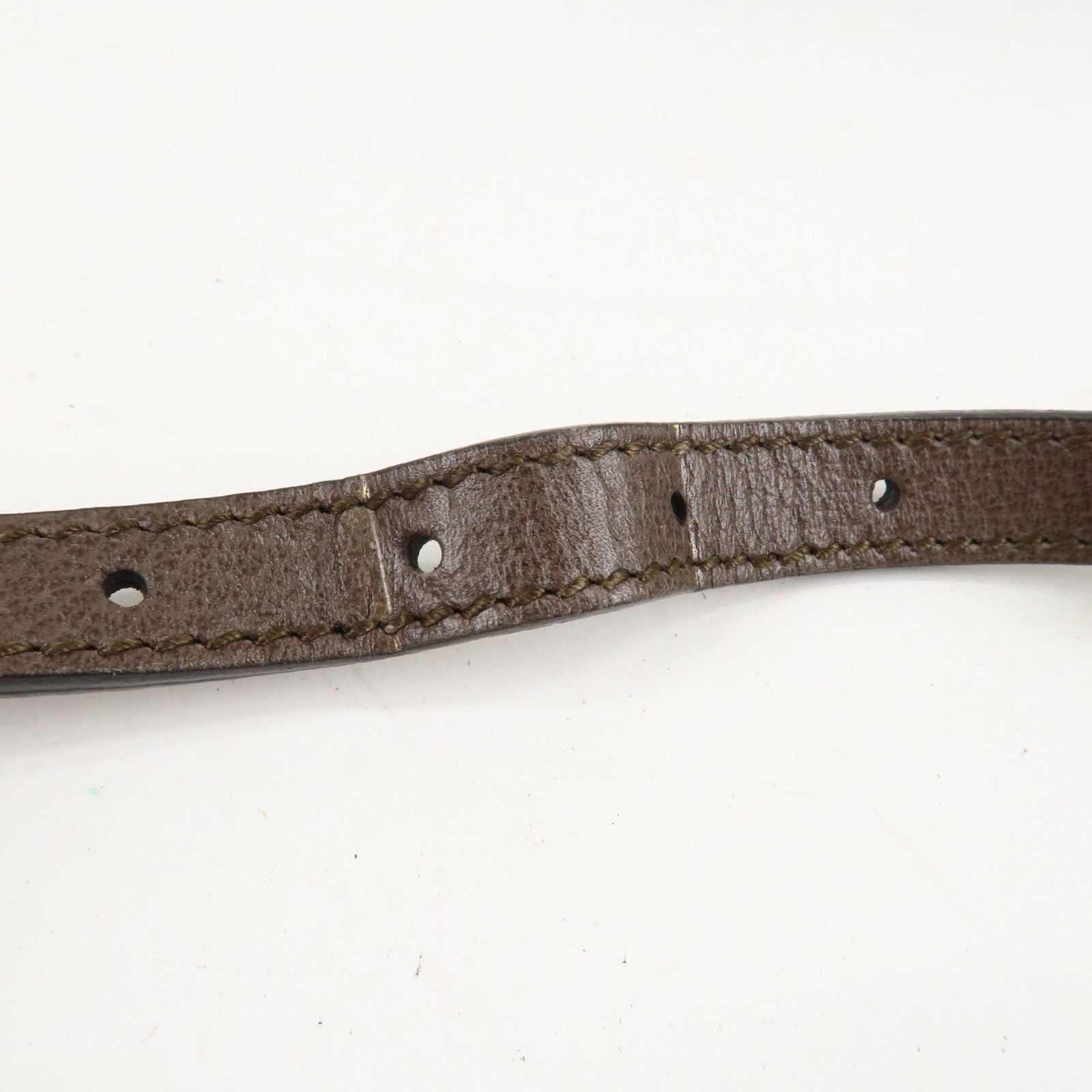 GUCCI Ophidia GG Supreme Sherry Leather Shoulder Bag 499621 Used