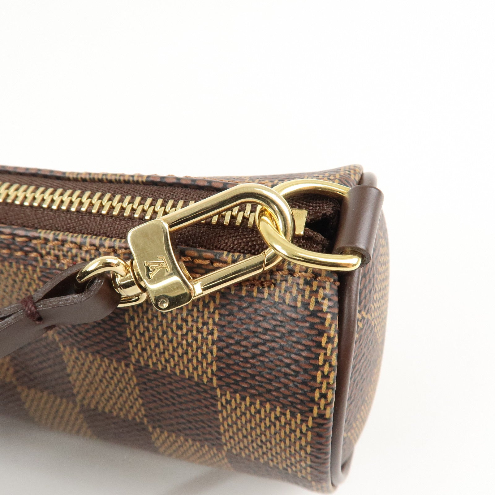 Louis Vuitton Damier Pouch for Papillon Bag Mini Bag Brown Used