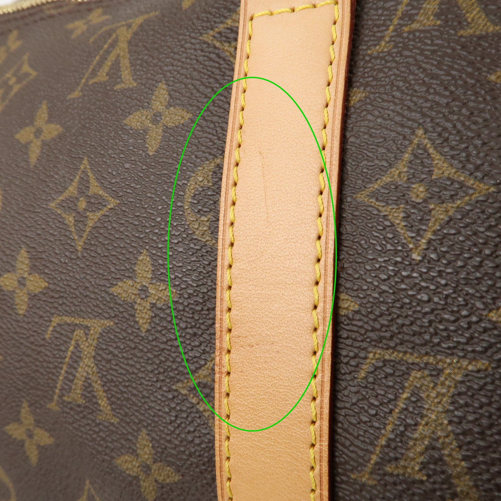 Louis Vuitton Monogram Keep All Bandouliere 50 Boston Bag M41416 Used