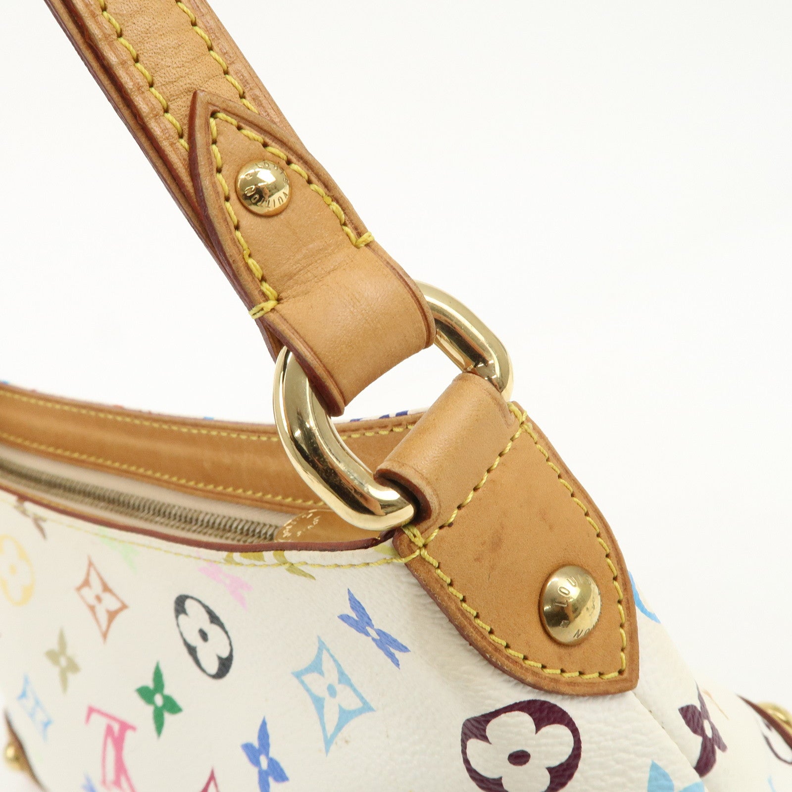 AuthLouis Vuitton Monogram Multicolor Eliza Shoulder Bag Blanc M40098 Used