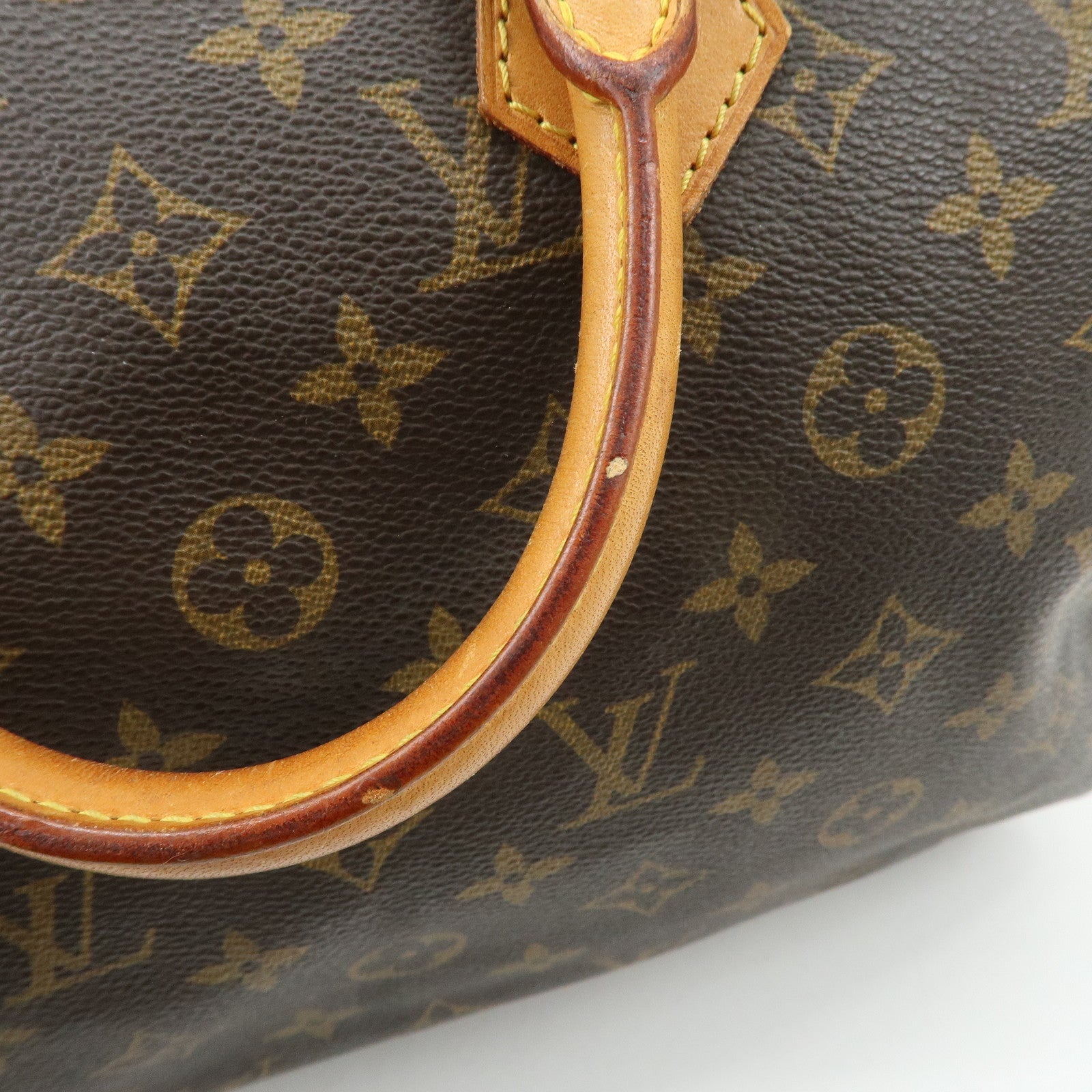 Louis Vuitton Monogram Speedy 30 Hand Bag Boston Bag M41526 Used