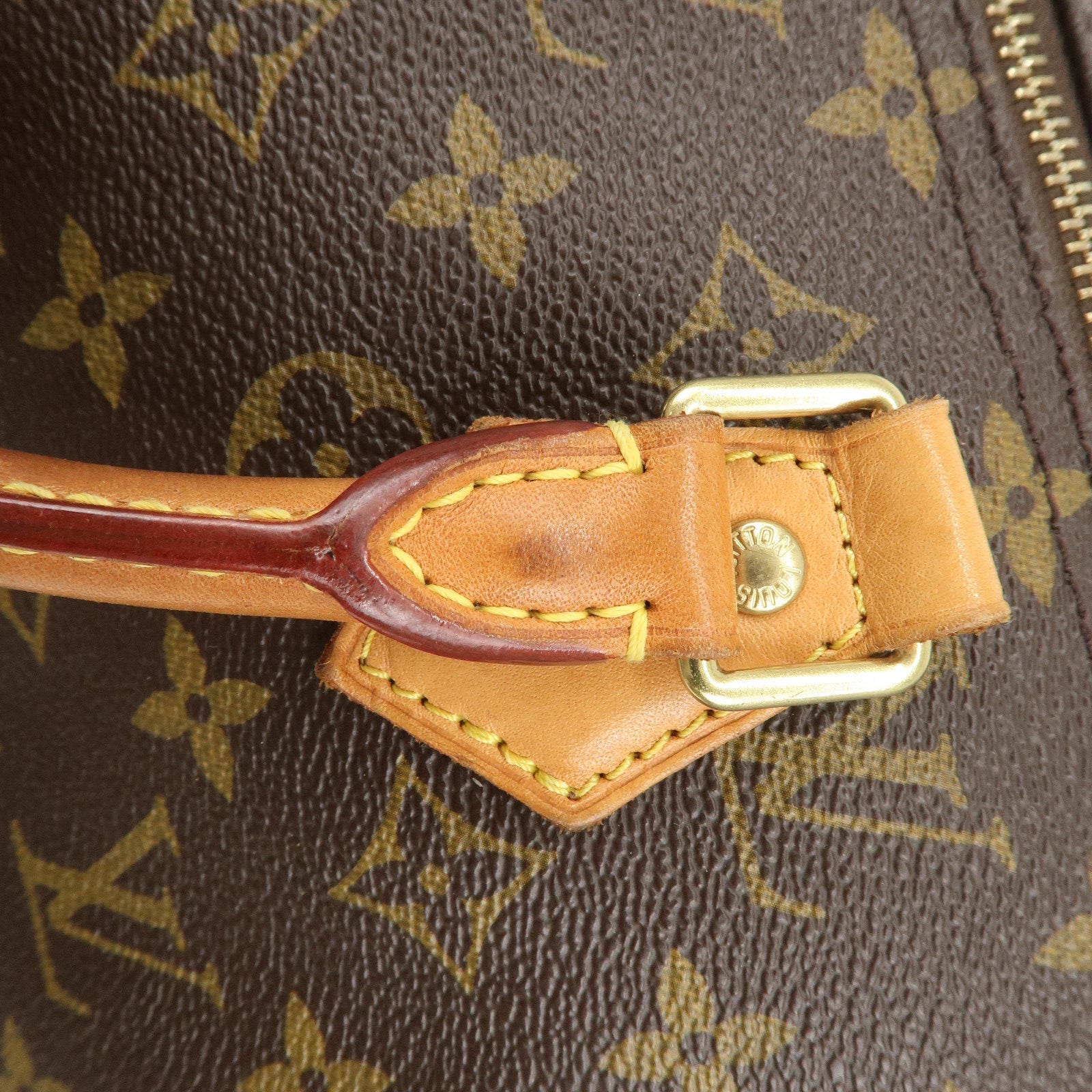 Louis Vuitton Monogram Speedy 40 Hand Bag Boston Bag M41522 Used