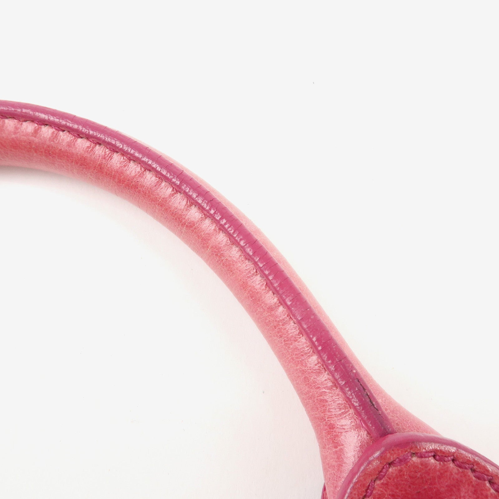 MIU MIU Leather 2Way Bag Hand Bag Ribbon Alamoana2011 09/60 Used