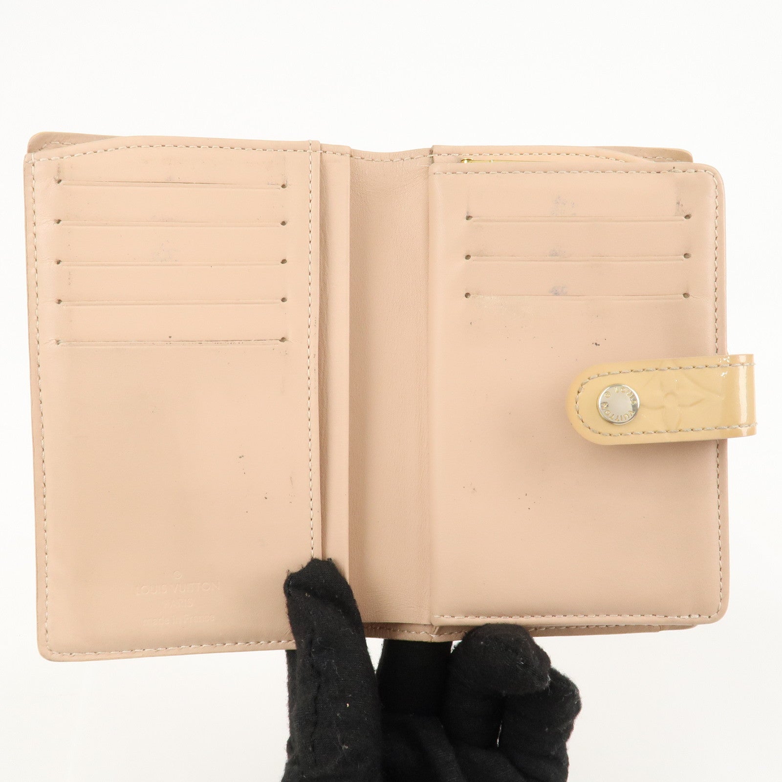 Louis Vuitton Monogram Set of 2 Portefeuille Wallet M91525 M91765 Used