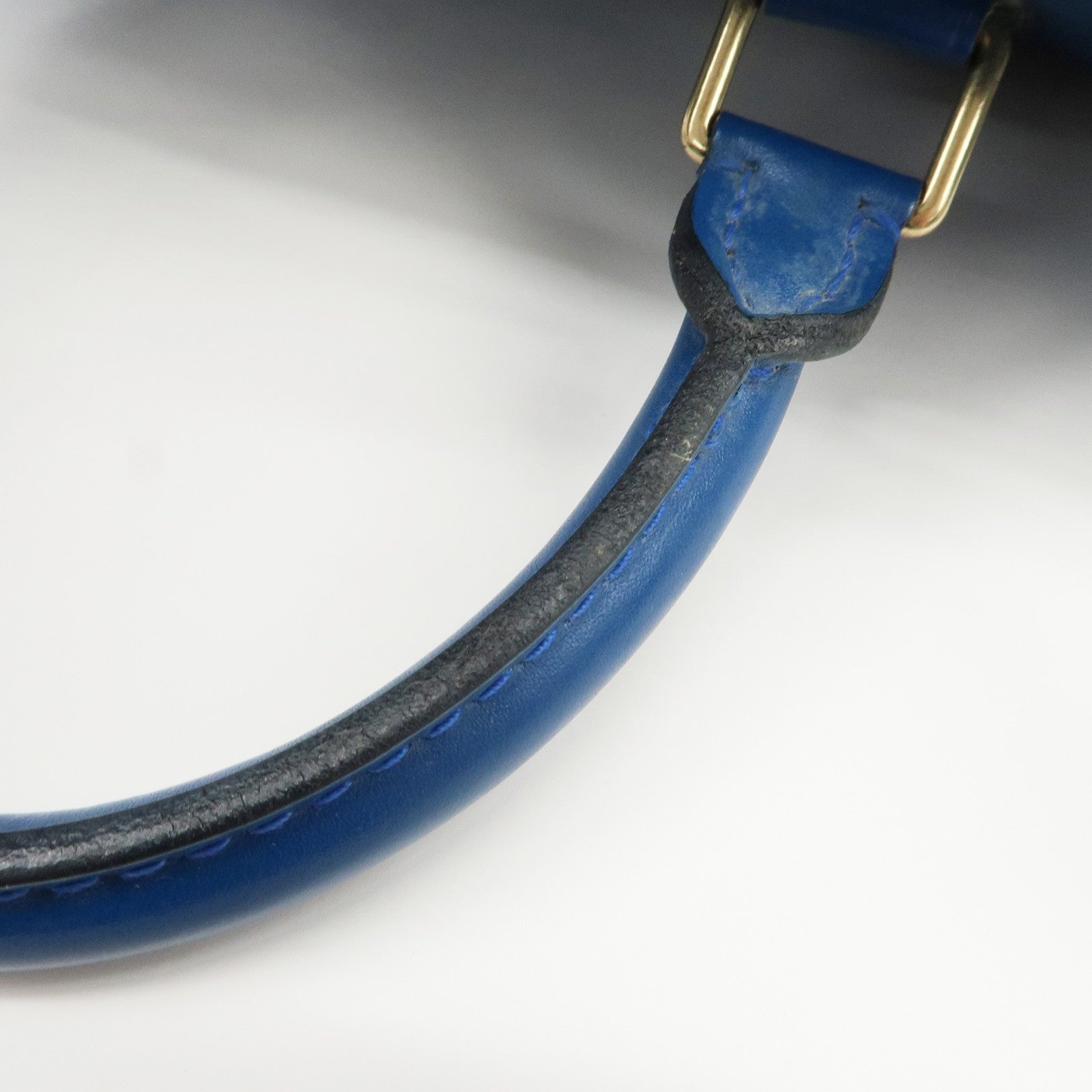 Louis Vuitton Epi Speedy 25 Hand Boston Bag Blue M43015 Used