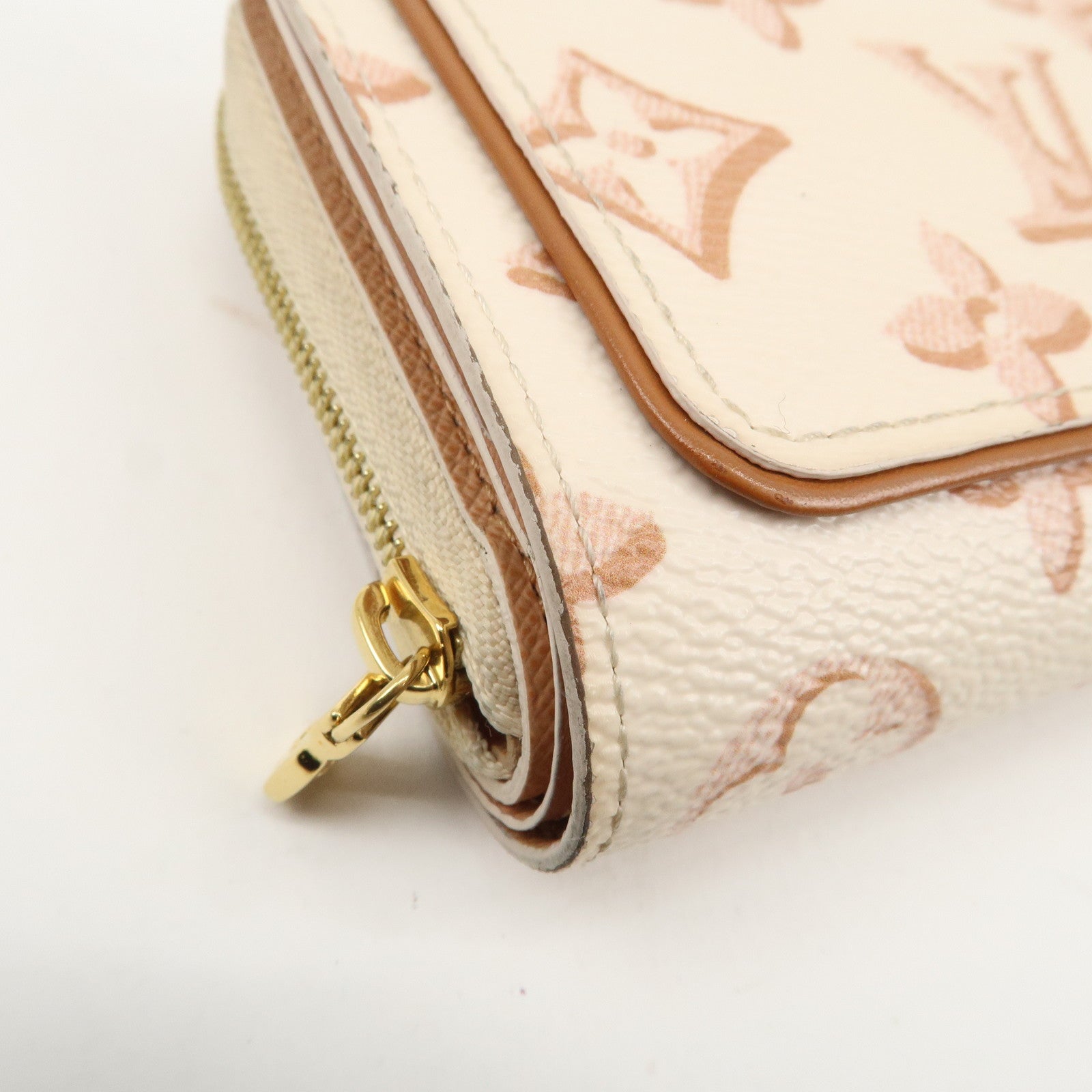 Louis Vuitton Monogram Fall For You Portefeuille Roux M81527 Used