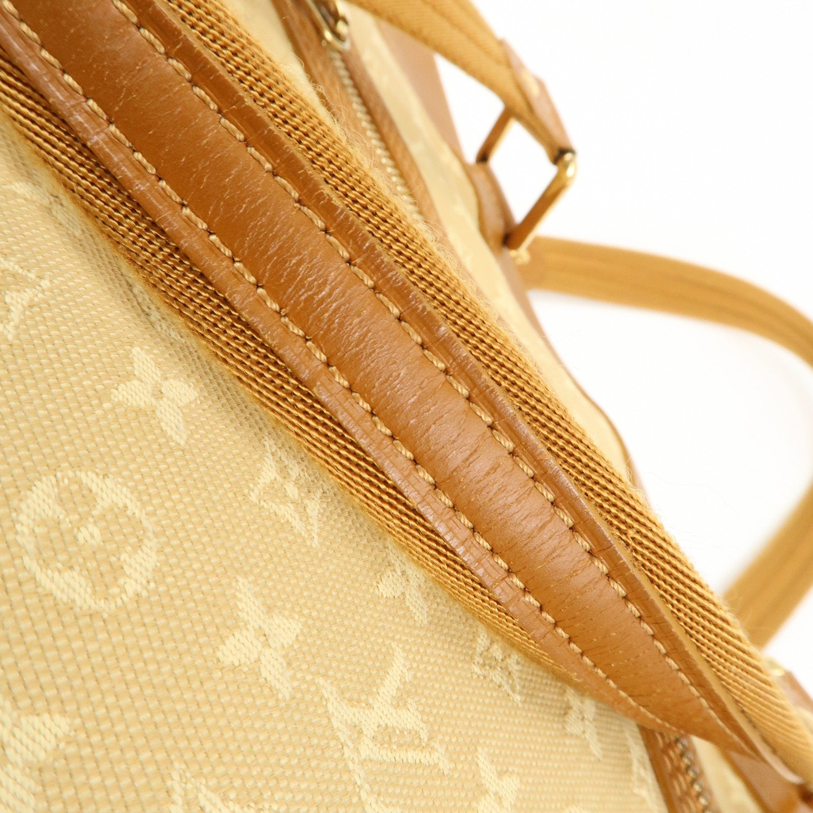 Louis Vuitton Monogram Mini Lucille GM Tote Bag Beige M92683 Used