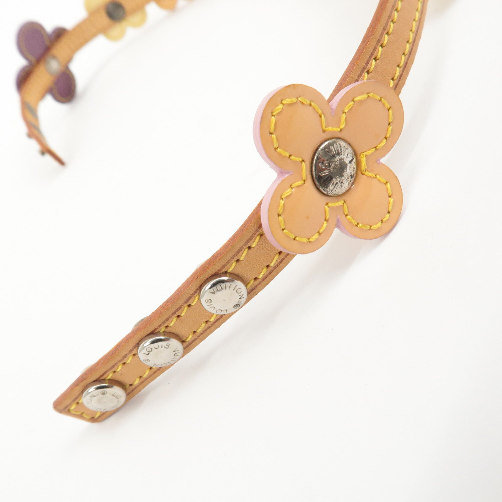 Louis Vuitton Monogram Vernis Flower Lexington Bracelet M92252 Used