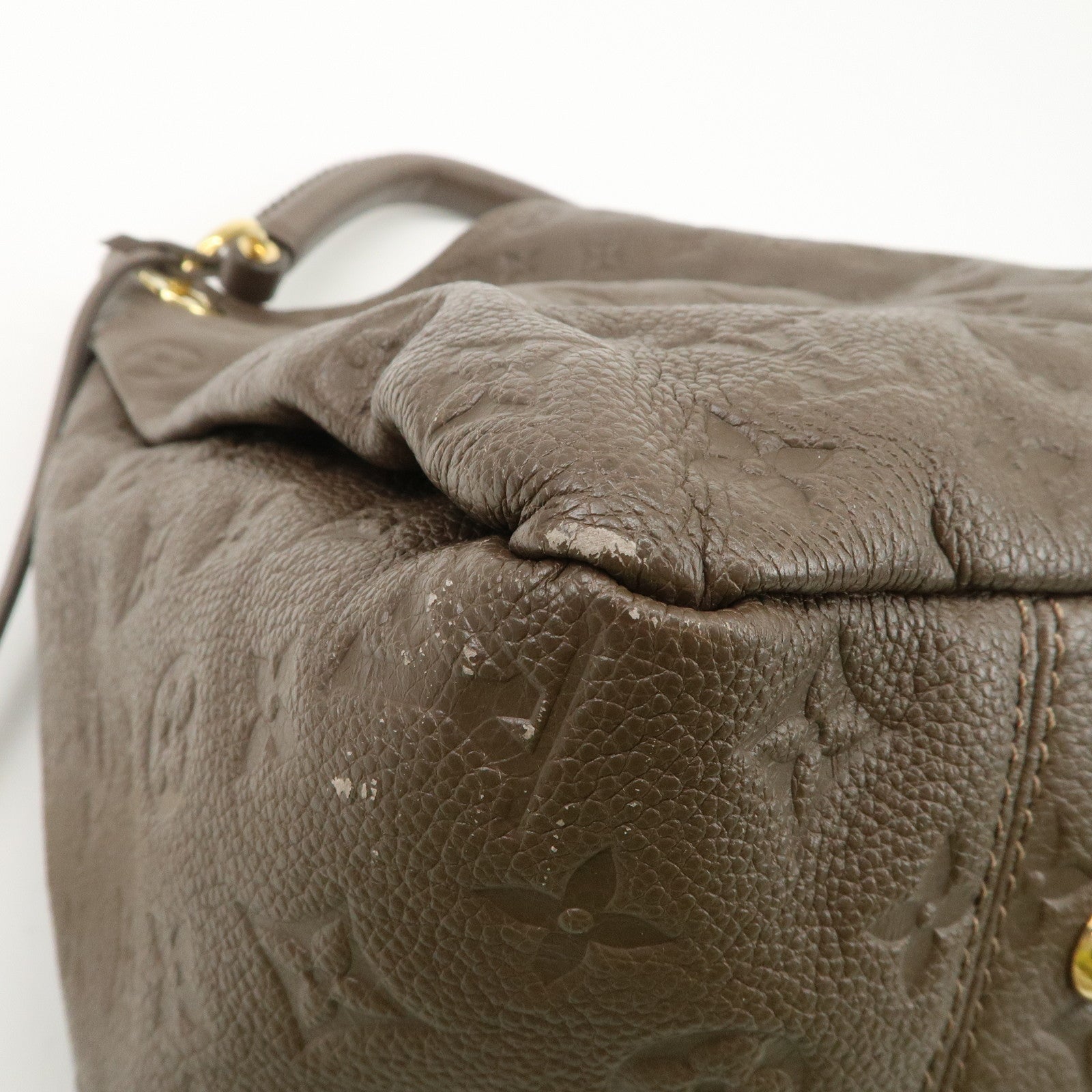 Louis Vuitton Monogram Empreinte Artsy MM Shoulder Bag Terre Used