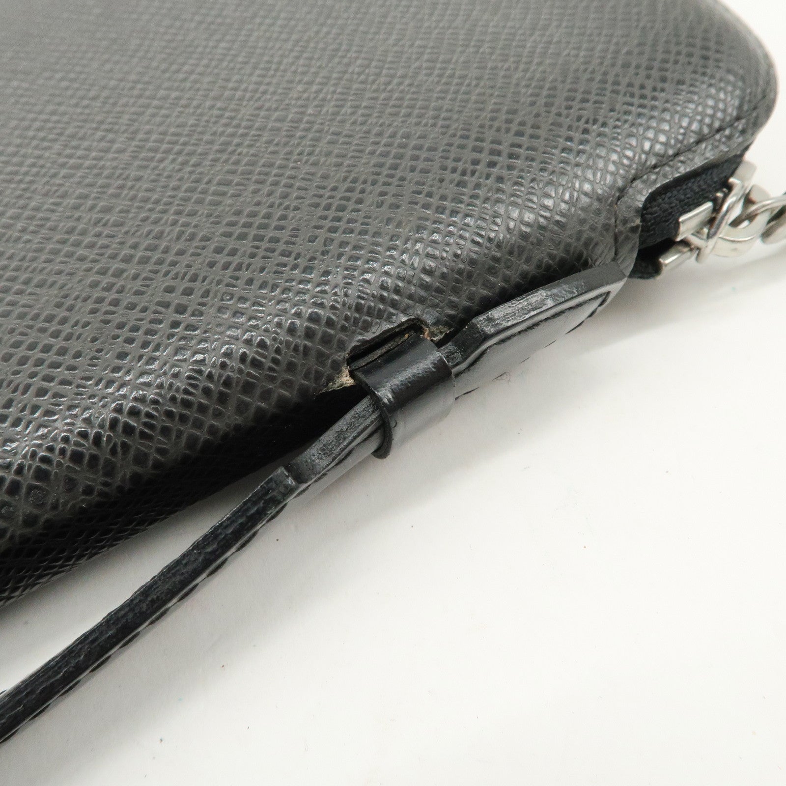 Louis Vuitton Taiga Organizer Atoll Long Wallet Ardoise M30652 Used