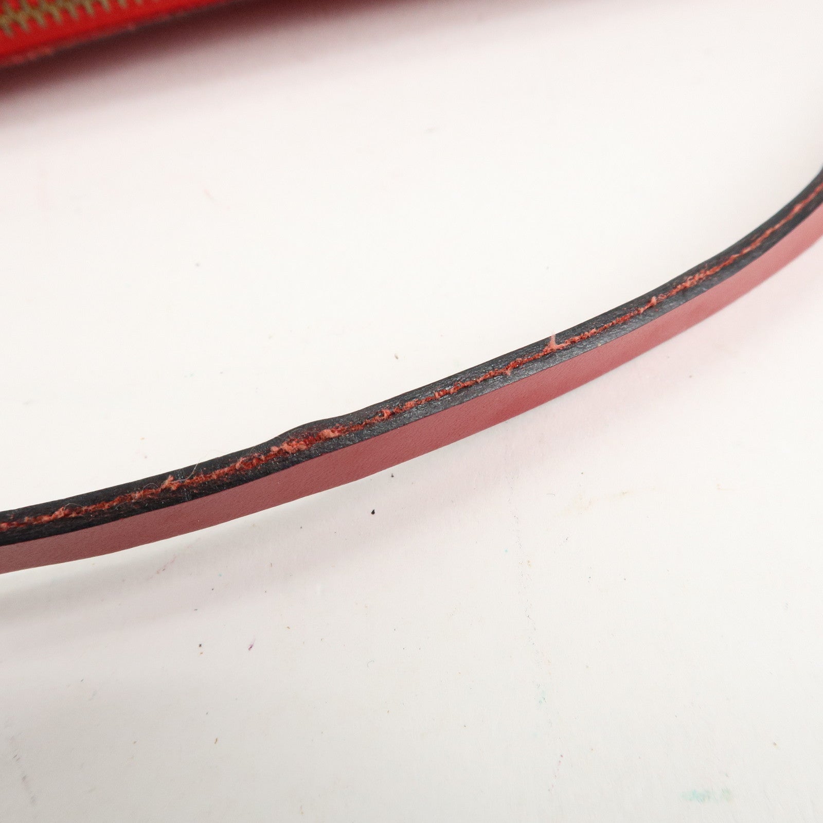 Louis Vuitton Epi Pochette Accessoires Pouch Castilian Red M52947 Used